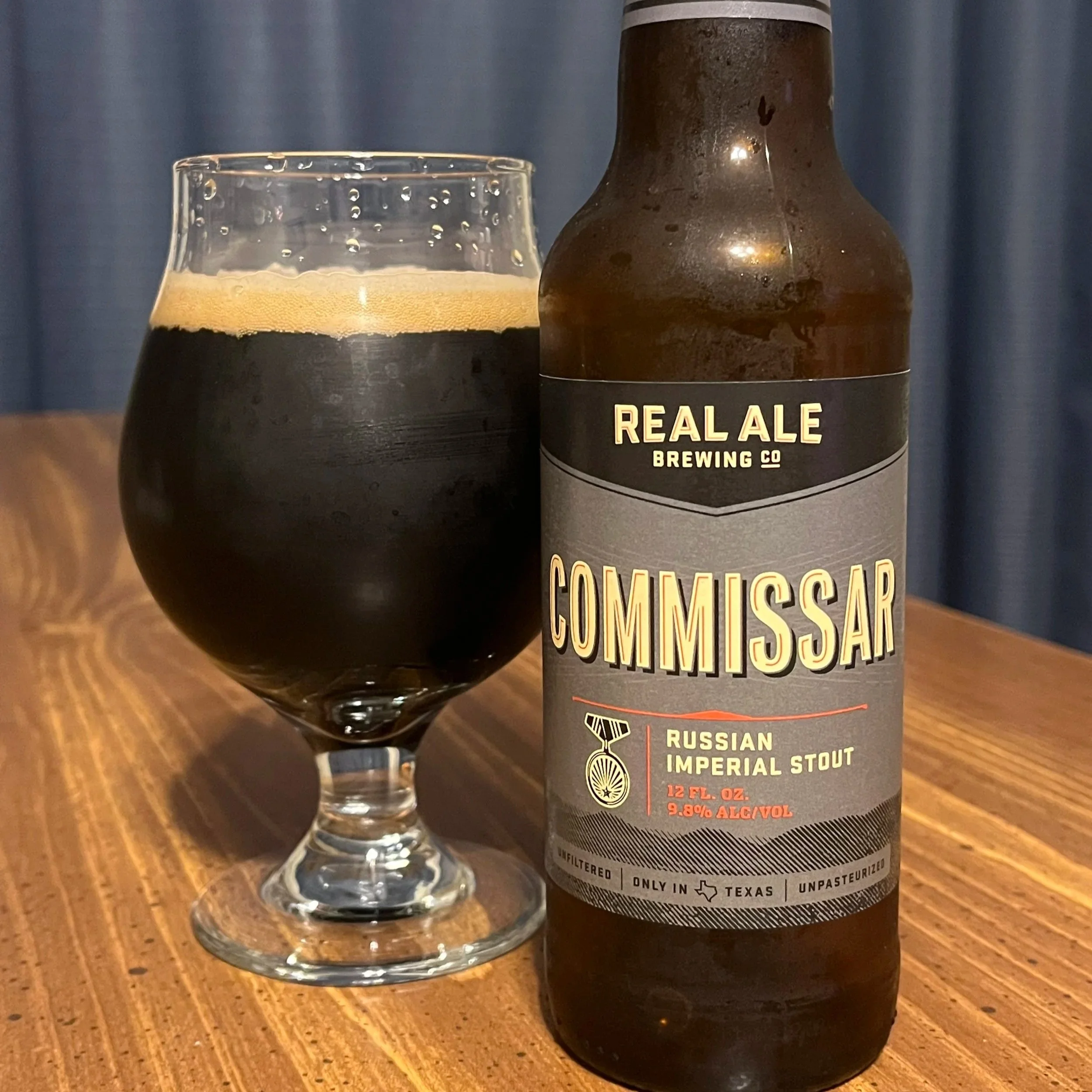 Commissar Russian Imperial Stout - Real Ale Brewing