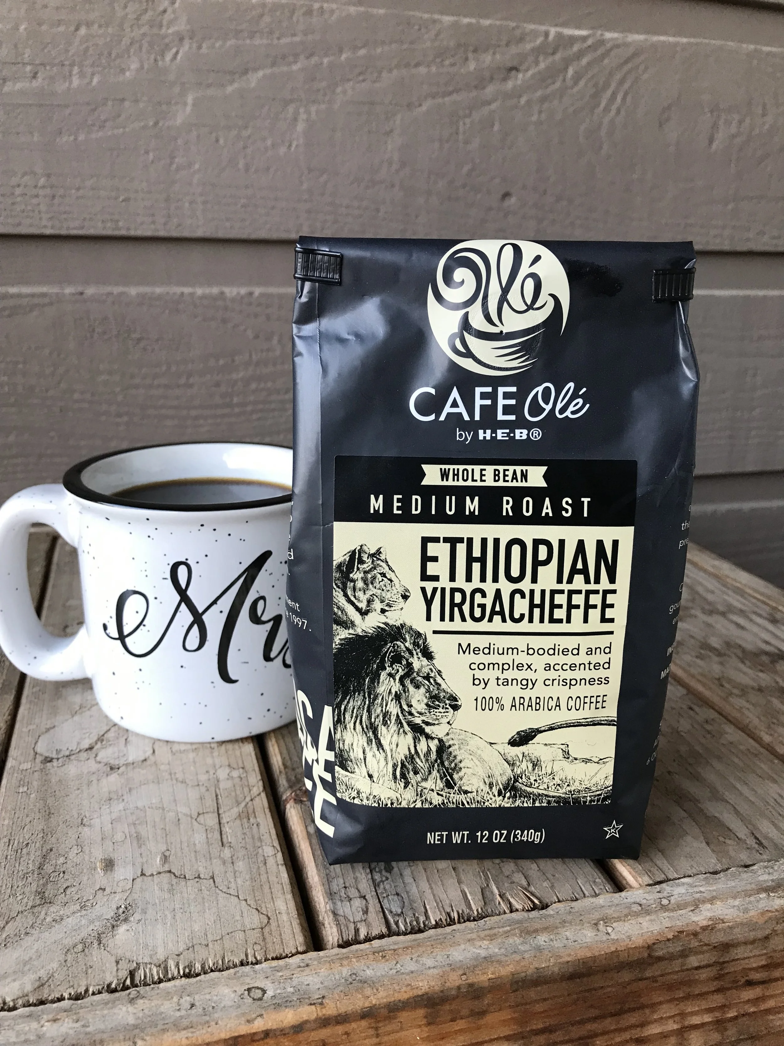 HEB Cafe Olé - Ethiopian Yirgacheffe Single Origin Review — The Brew ...