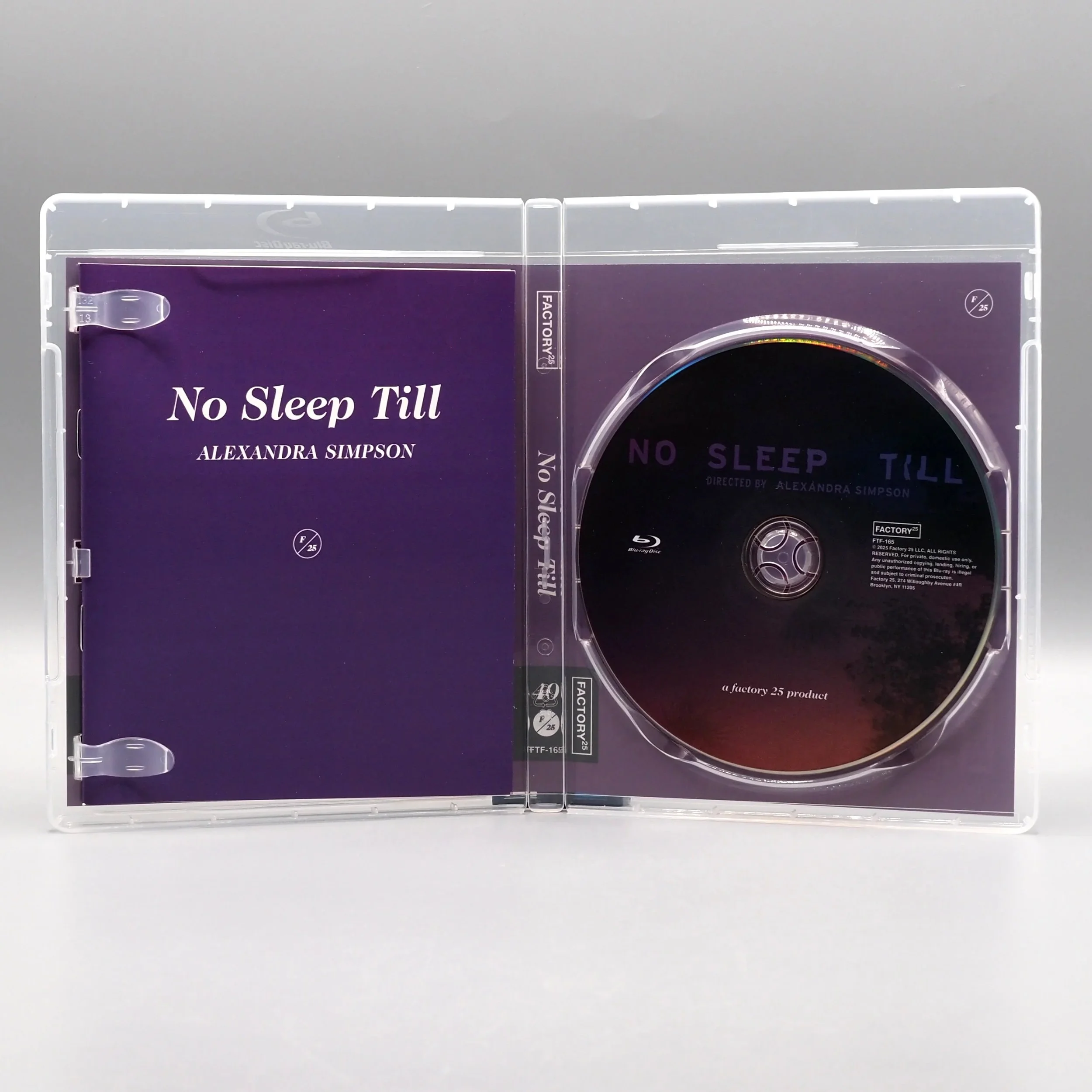 その他 No Sleep Till Liverpool [DVD] No Sleep Till BLU-RAY — Factory 25