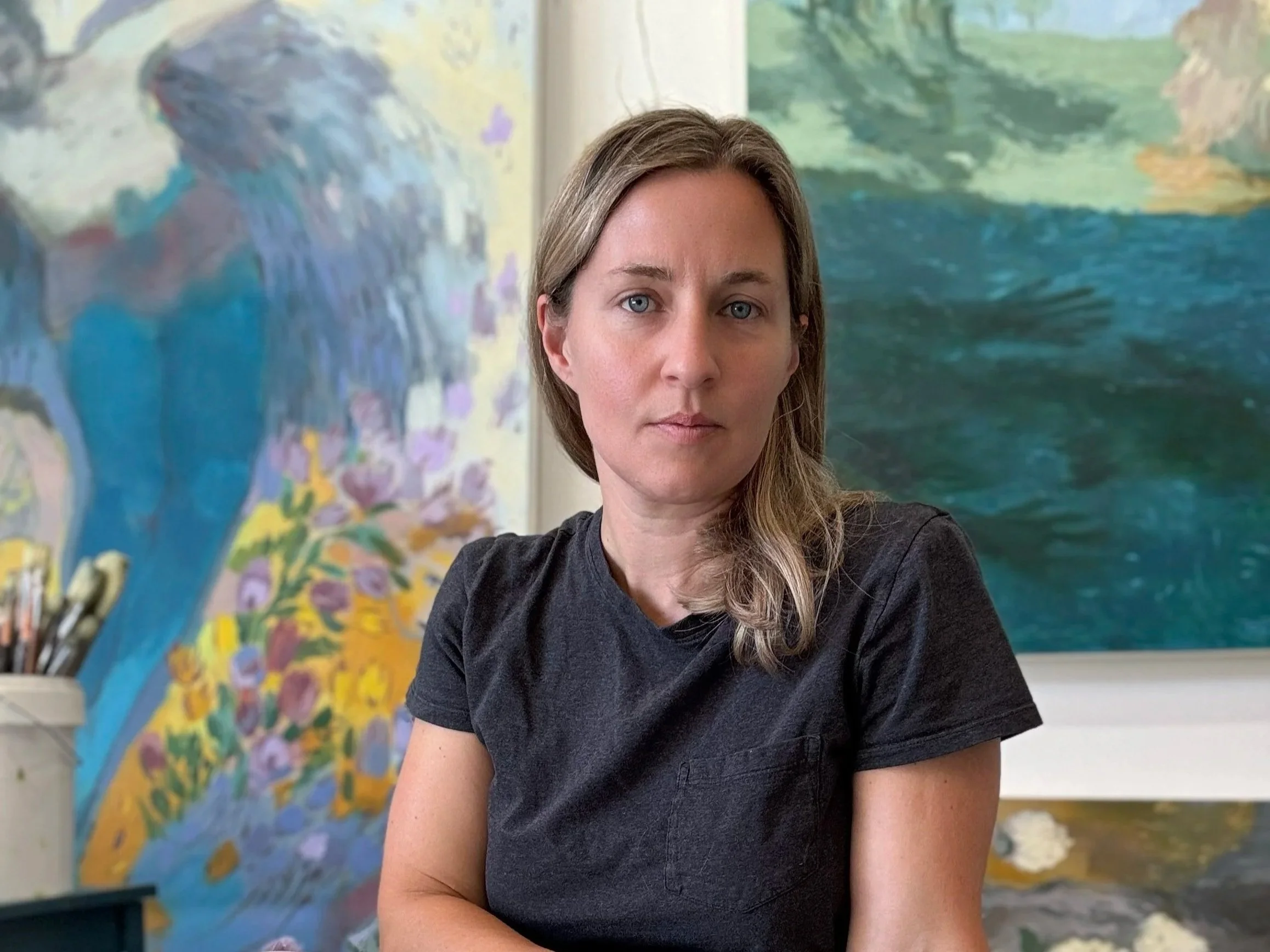 Paintings that Defy Explanation: Artist Vanessa McKernan interprets the deepest, most quiet parts of the Psyche. 