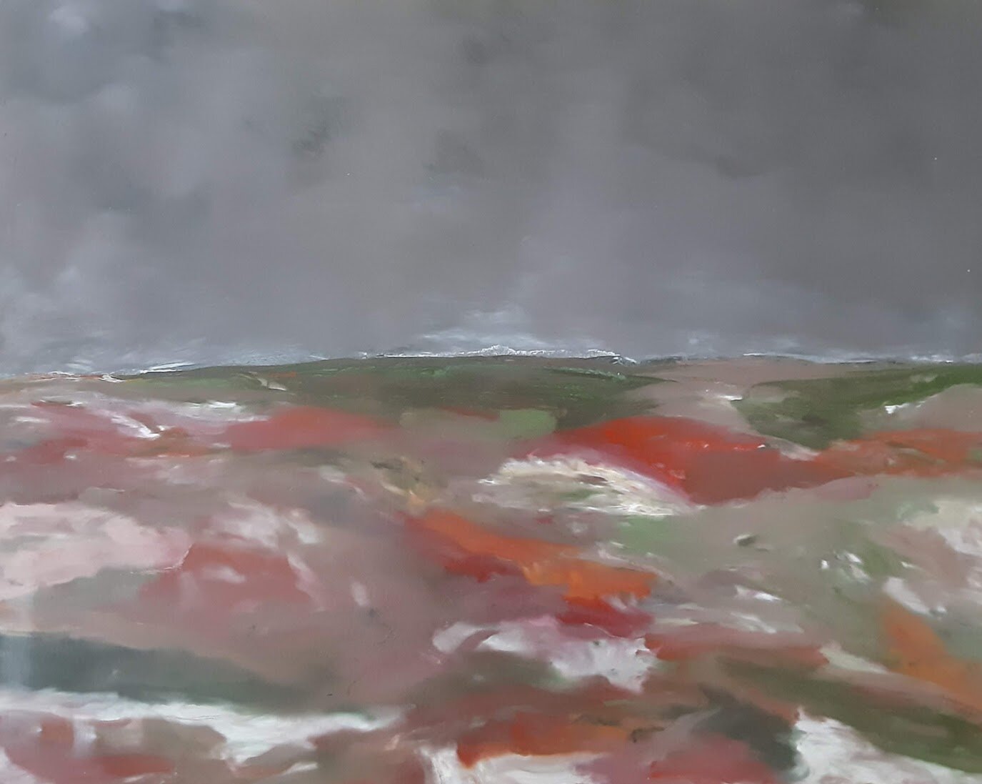 LATE FALL ON TUNDRA
acrylic on canvas
30x24inch (76x61CM)
1999