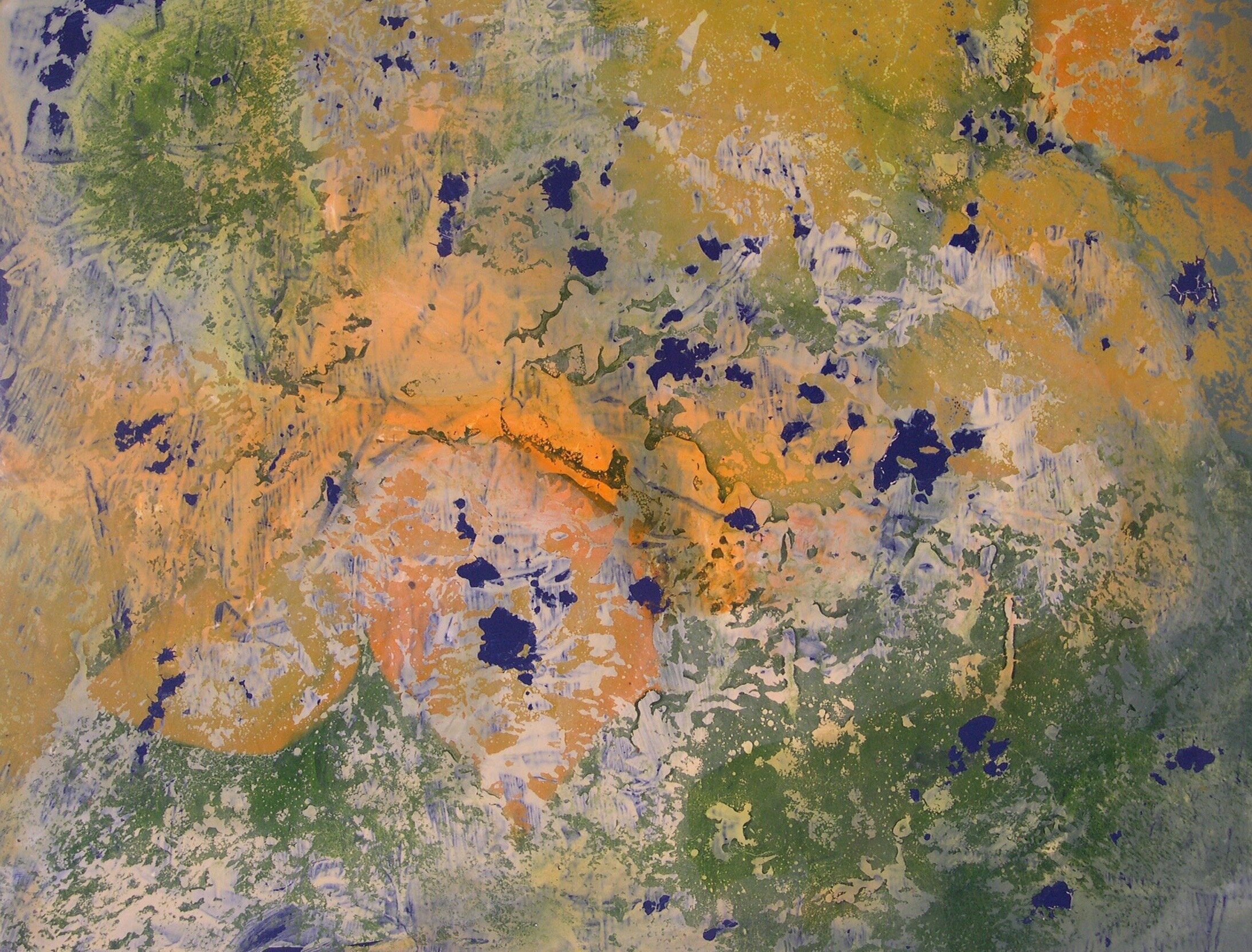 CLAY DEPOSITS
acrylic on canvas
16x20in (41X51cm)
2007