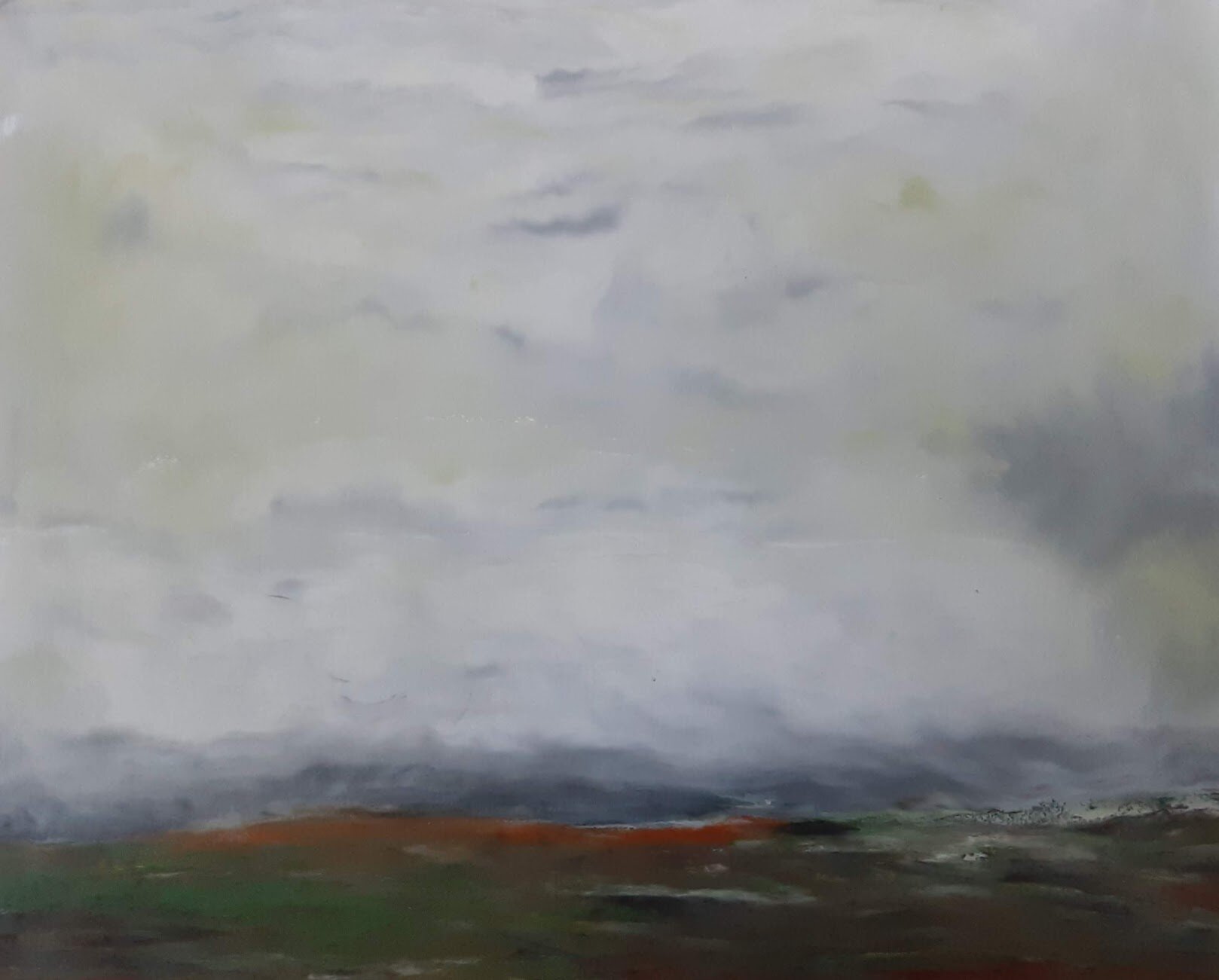 FALL AT INUKJUAK
acrylic on canvas
30x24inch (76x61CM)
1999