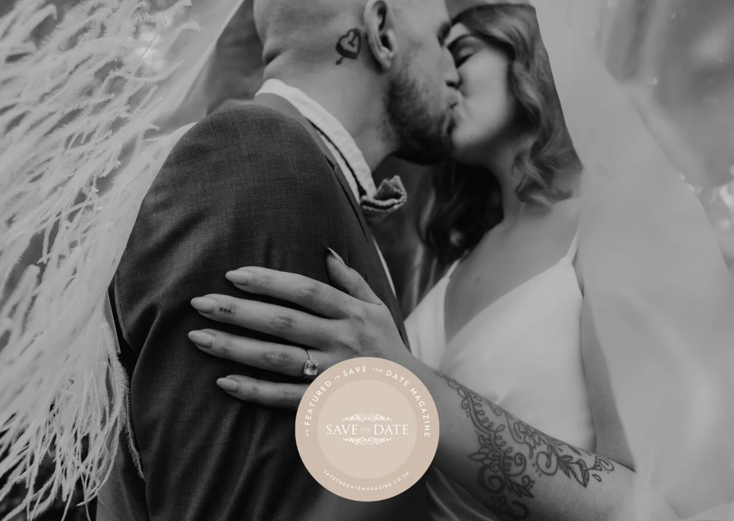 Save the Date Magazine feature: Childhood sweethearts at Haarlem Mill