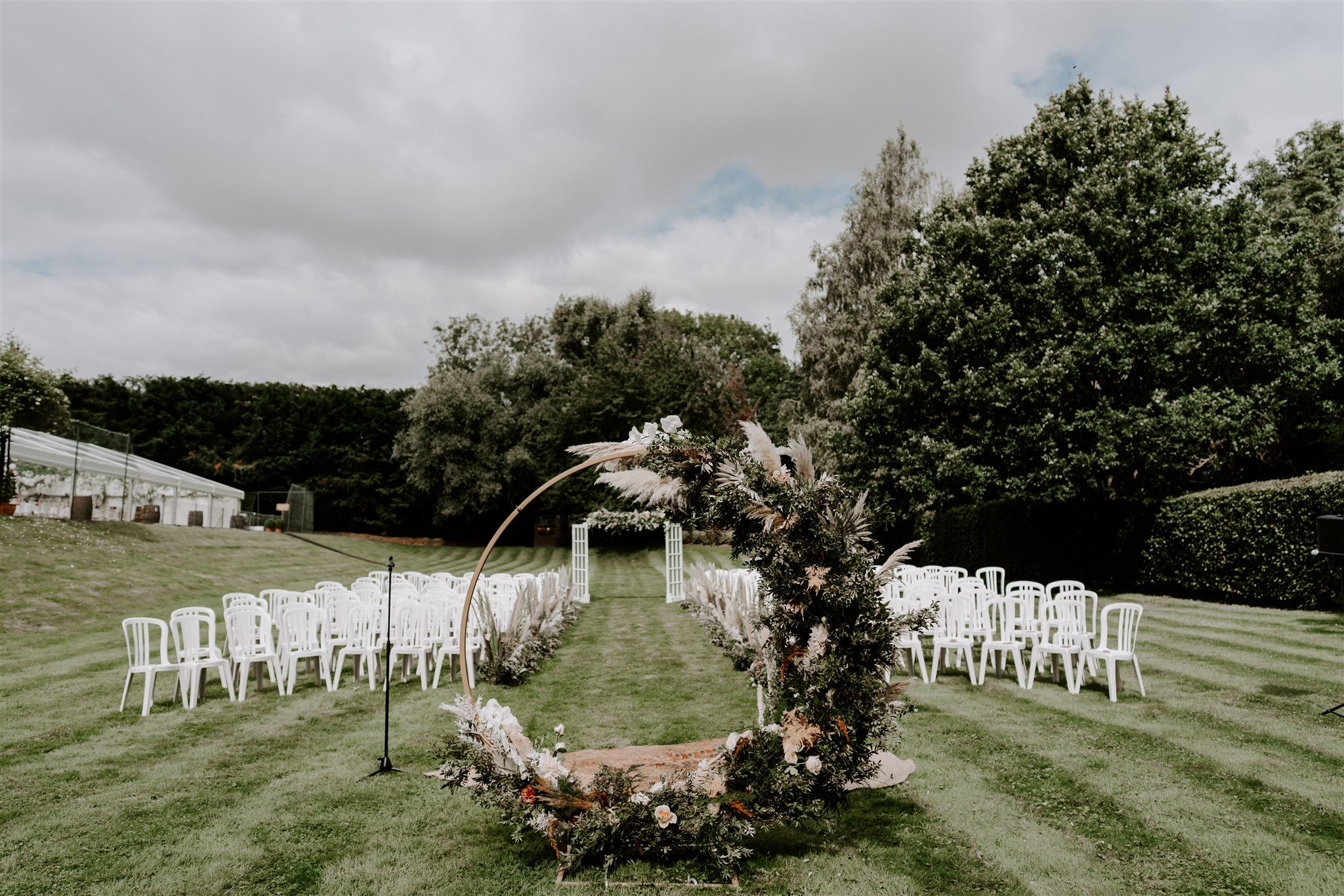 Wedding floral backdrop Luxury DIY wedding 