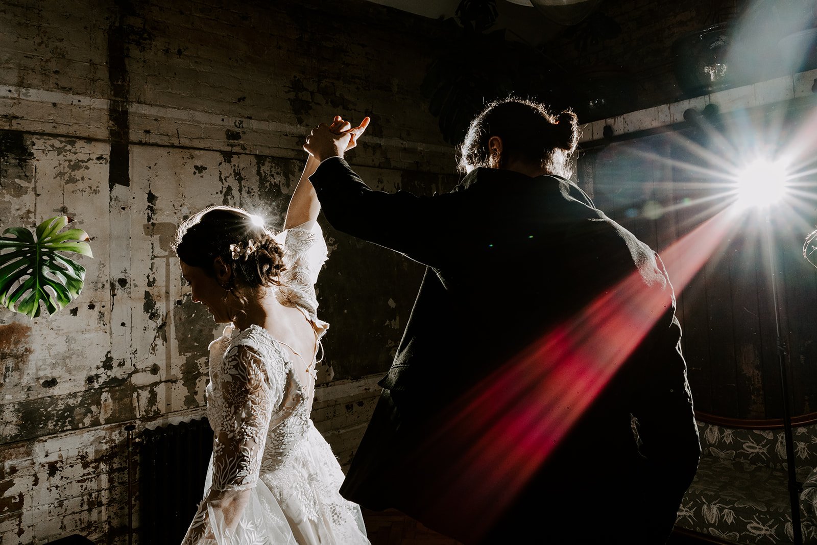 bride groom first dance Clapton Country Club London wedding photography