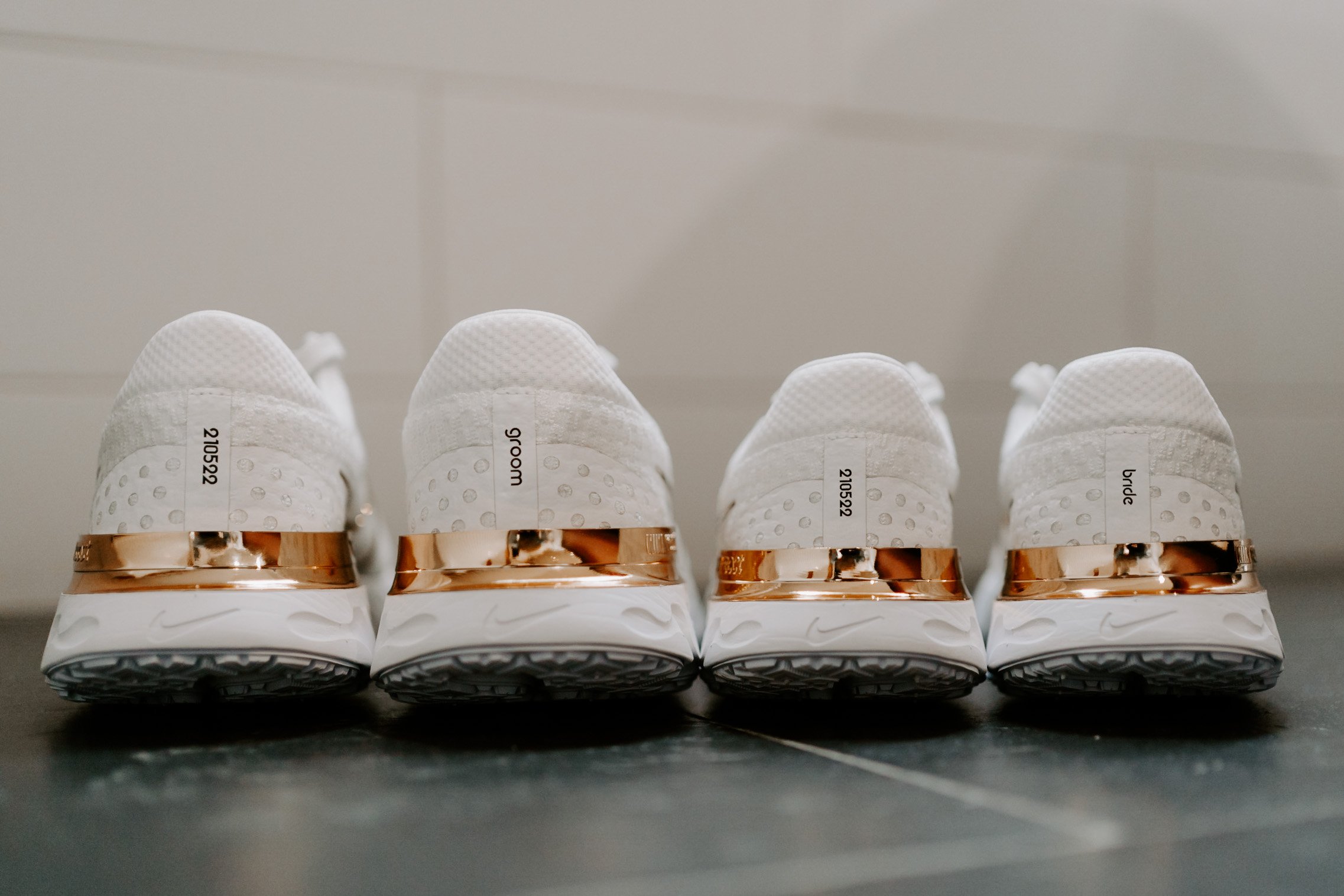 his and hers wedding day trainers things to do the week of your wedding