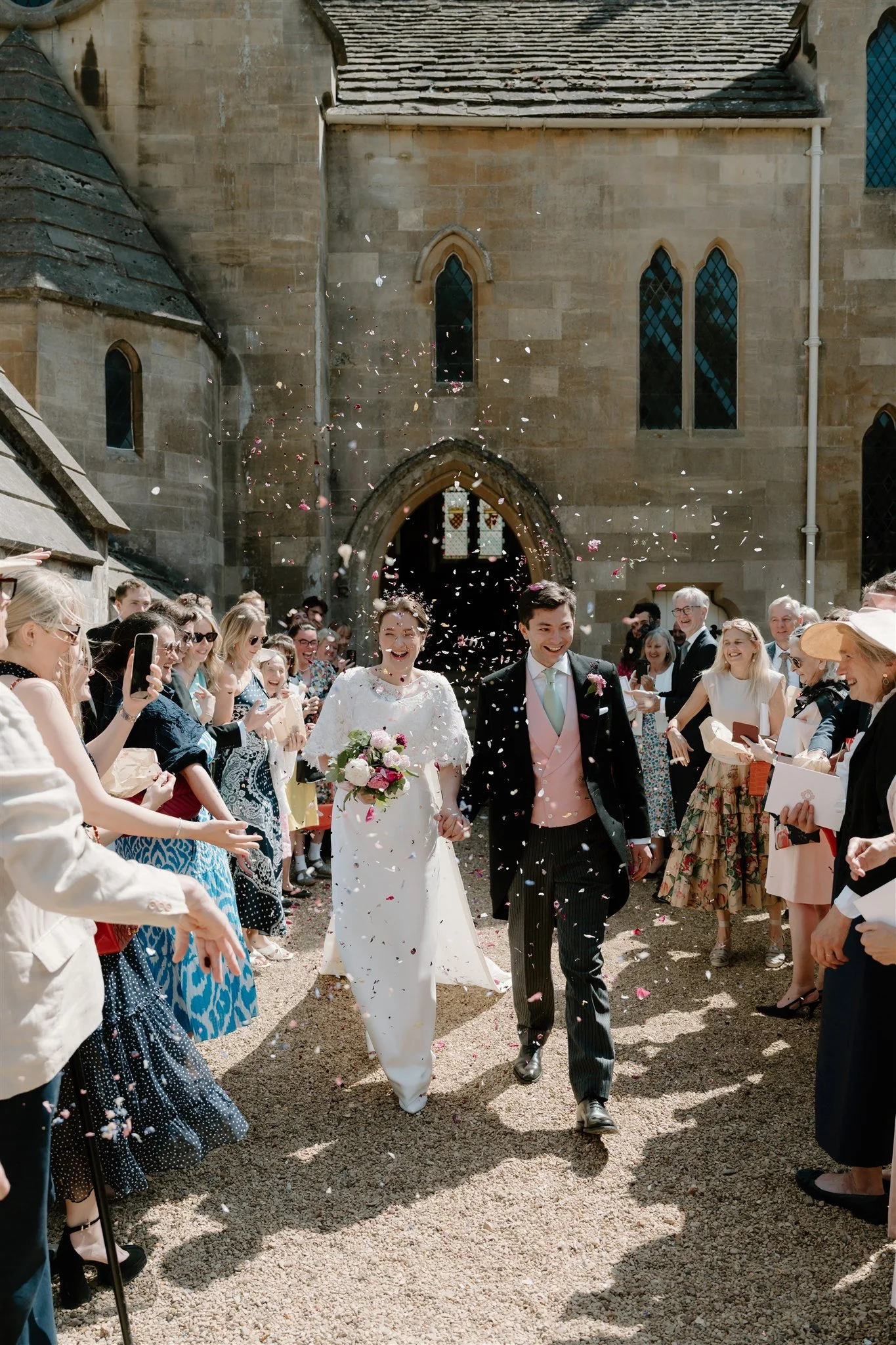 confetti Exton Chapel, Rutland 