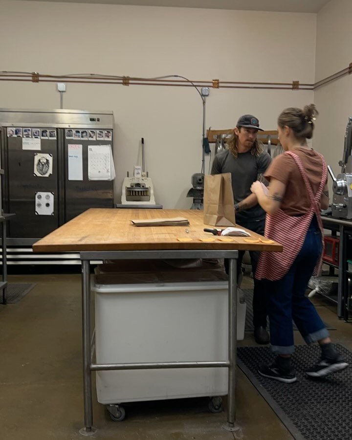 Let the pickups begin! We&rsquo;re sorted and ready for ya and we&rsquo;re here until 5pm!

And&hellip;we made extra bread and rolls! First come, first served sales start at noon while supplies last!