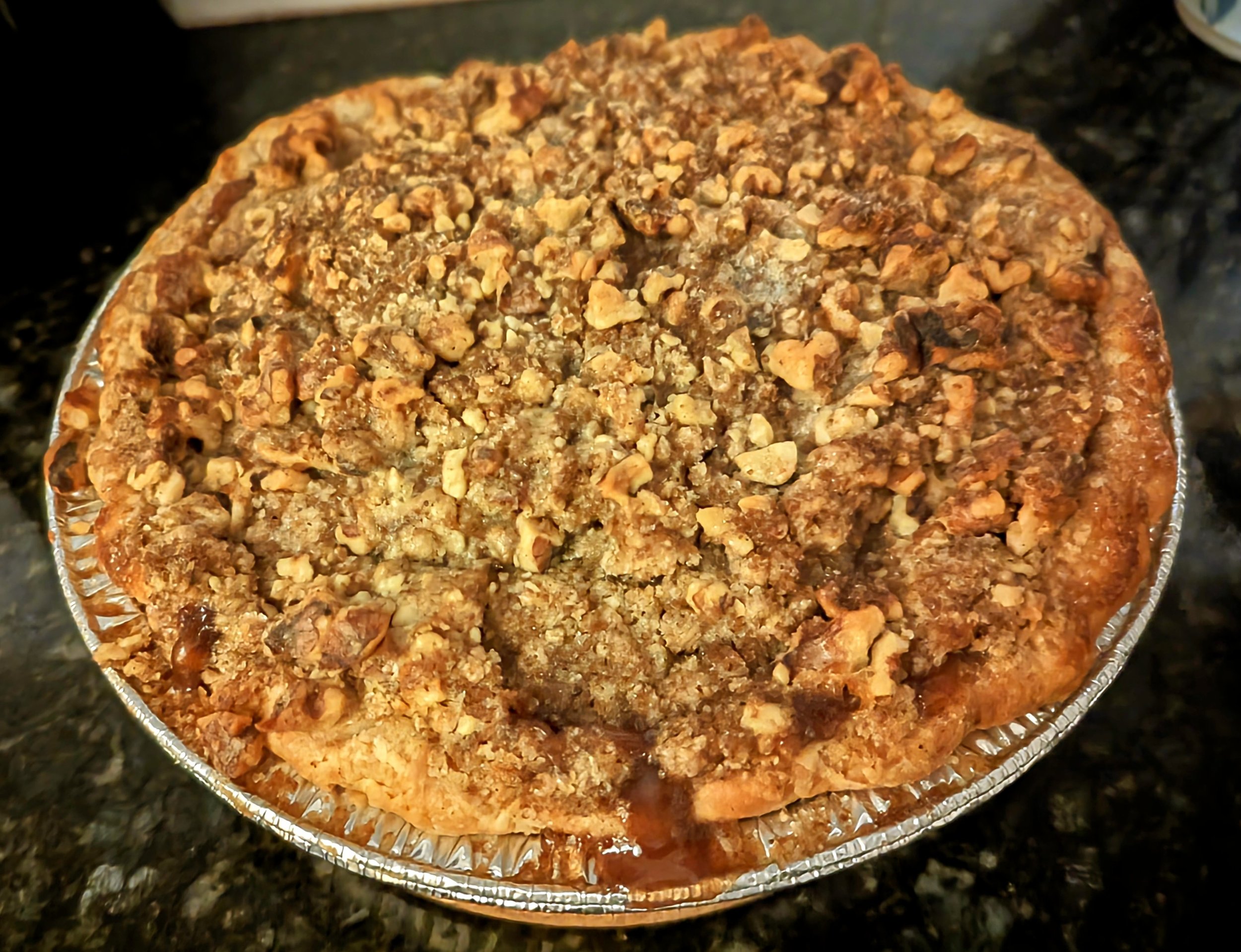 6" Apple Streusel Pie