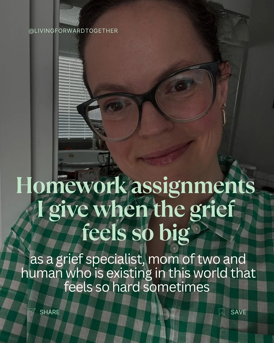When the grief is so big, when the world is on fire, we sometimes just need a nudge or gentle reminder of what we CAN do. I invite you to try one of these today and let me know in the comments how it went. 

If you&rsquo;re holding a lot&mdash;I see 