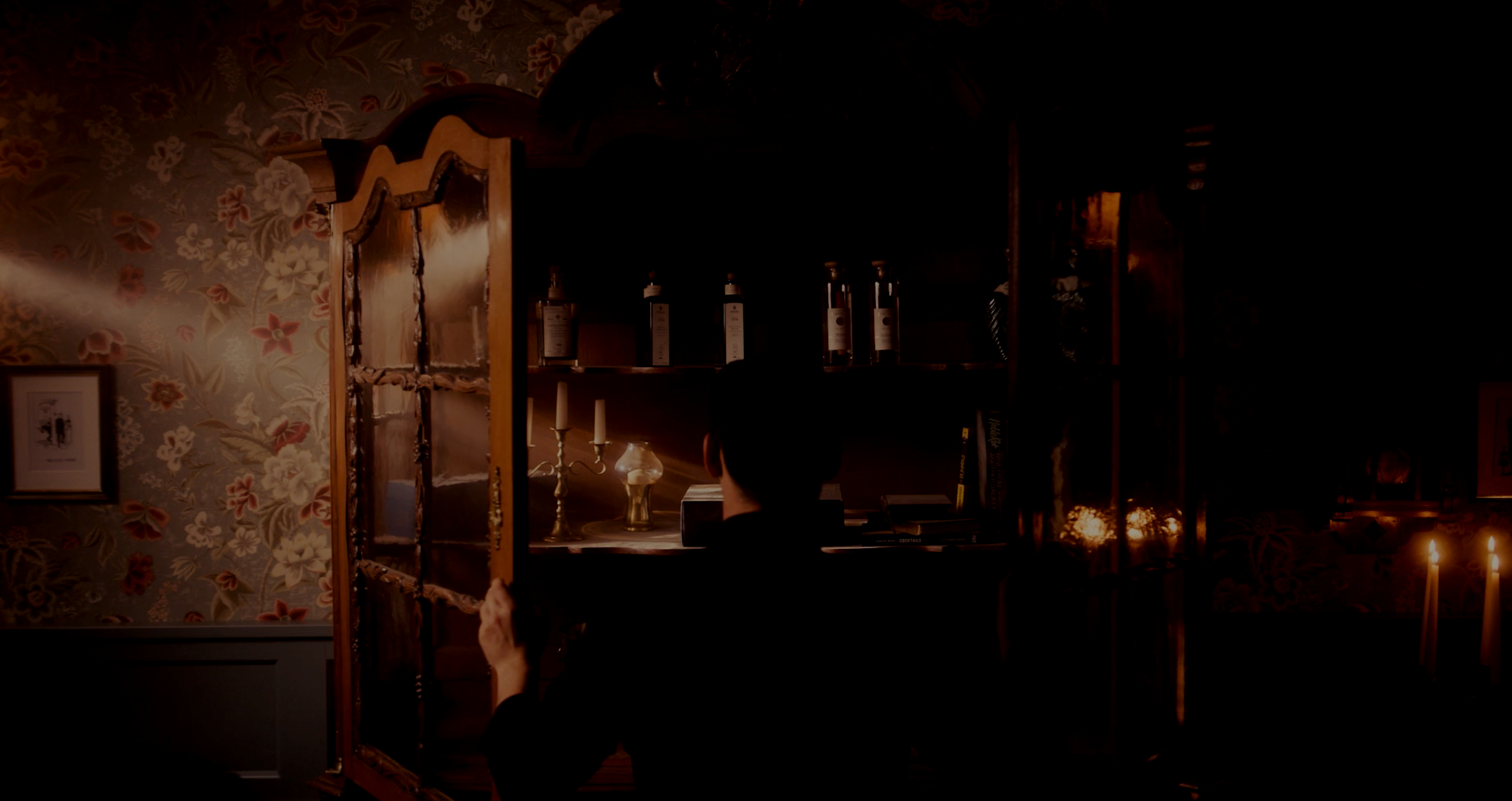 Behind the Scenes Aufnahme vom Dreh mit Illusionist Gin - produziert von Get Flashed Media