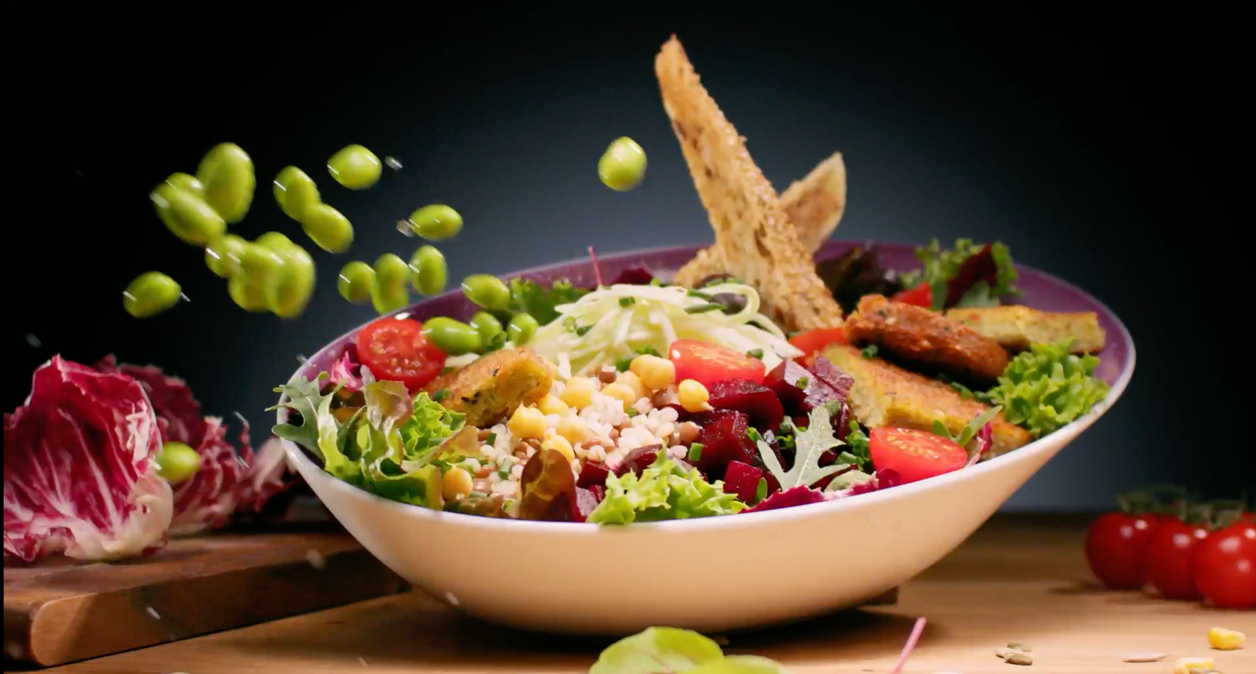 eine leckere Bowl von Hans im Glück