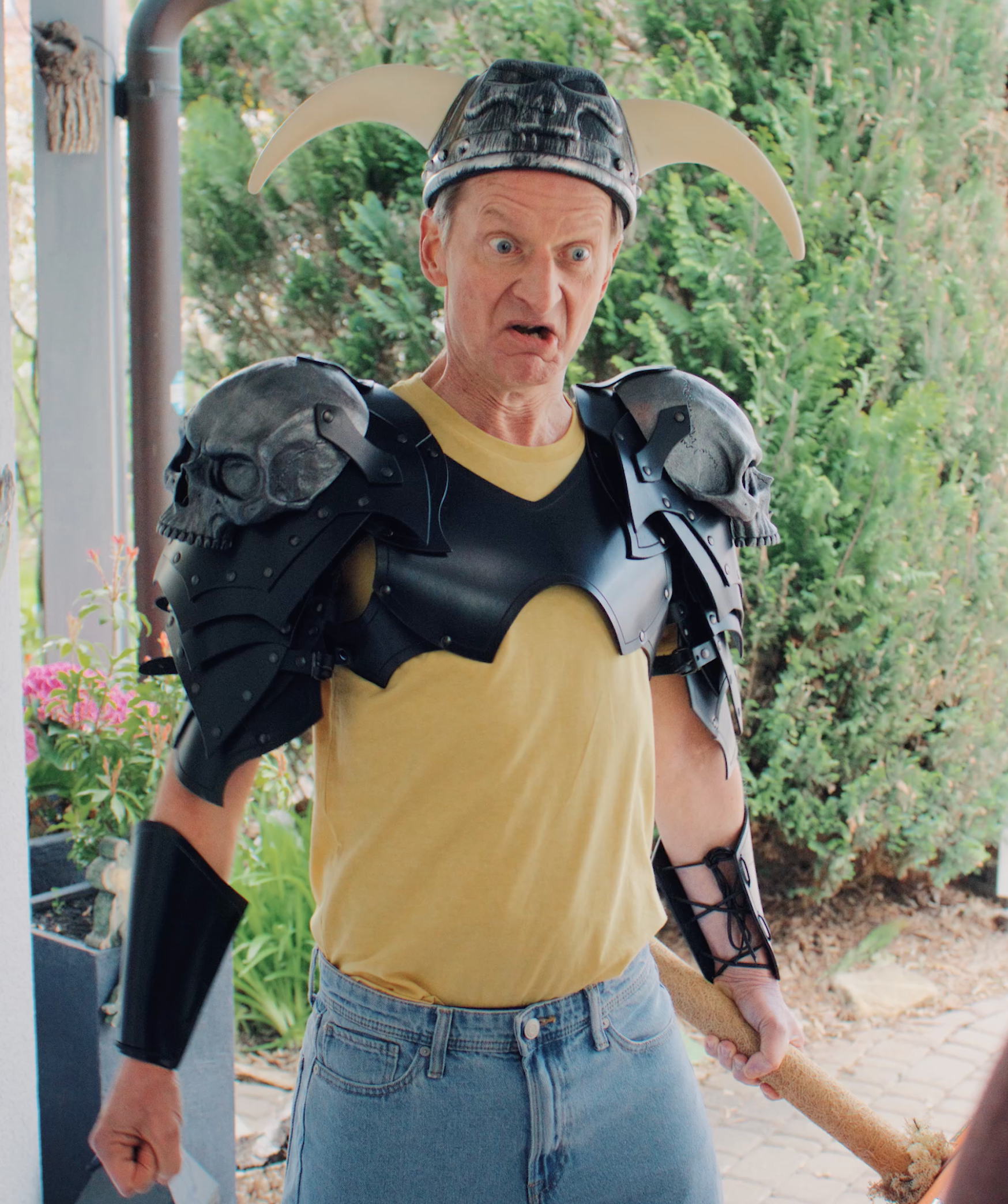 Michael Kessler als Bewohner von Draenor im Cosplay Outfit