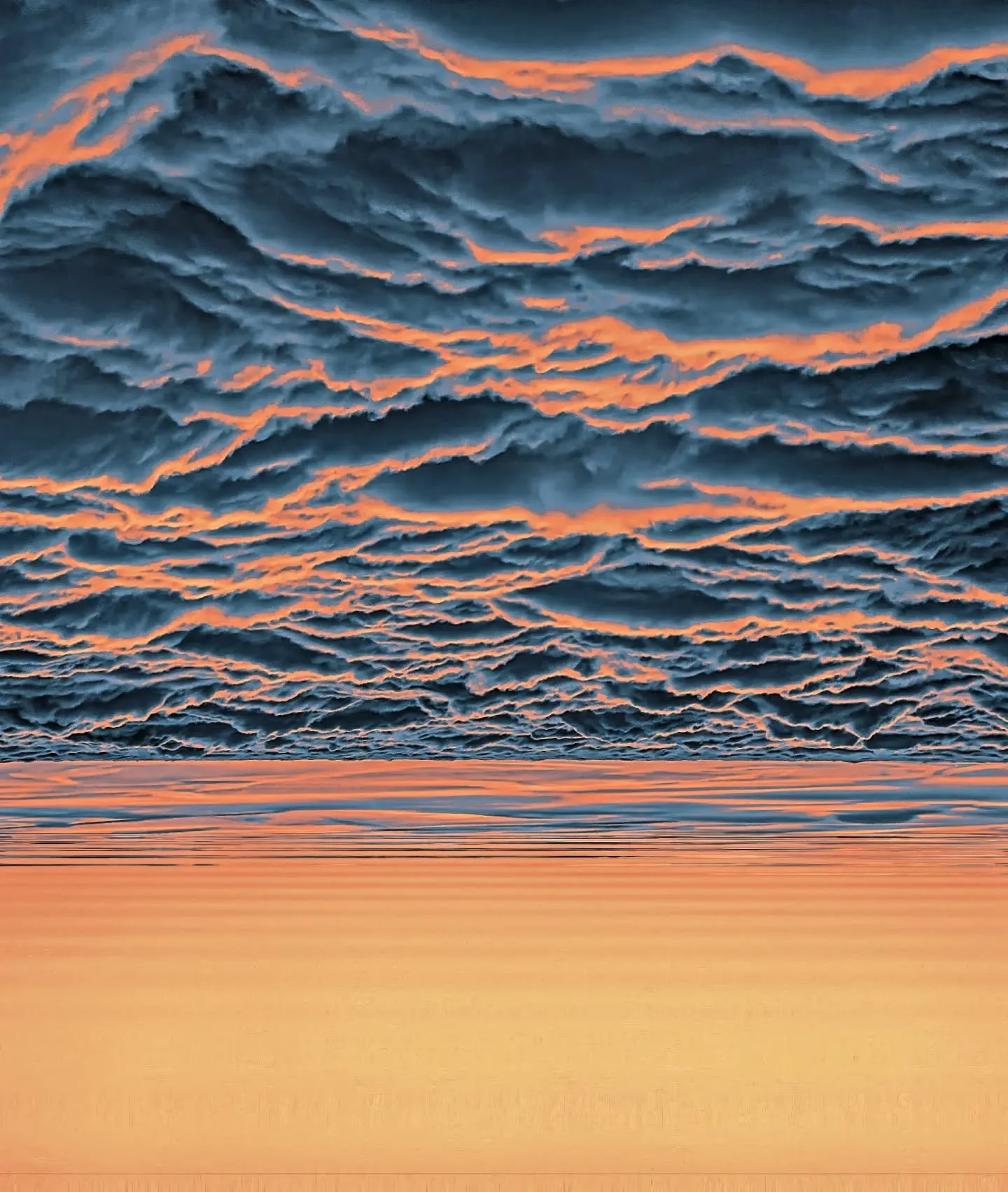 Falling into the upside down mountains... 

#nightfall #underwesternskies #multimediumart #tyche