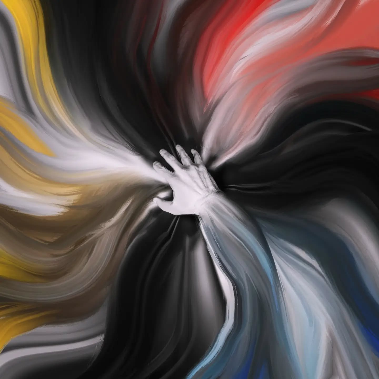 Circling around myself like a primordial storm to nowhere...

#whoareyou #afterimage #multimediumart #tycheiamatyourmercy
