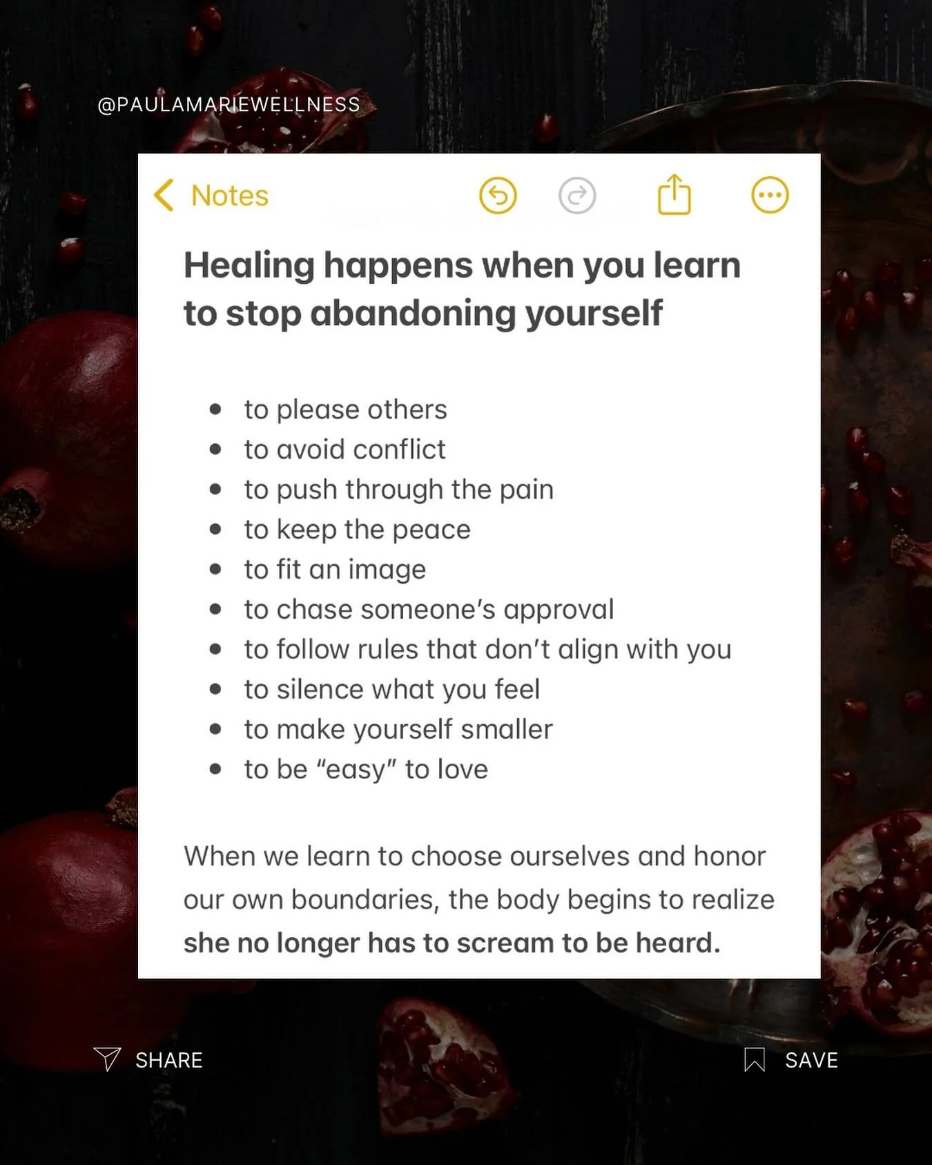 LET&rsquo;S TALK BOUNDARIES ✋

You know this pattern, right?
 ❌Your friend invites you to do something, and in your gut, you really don&rsquo;t want to do it.
 ❌Your coworker asks for help when you&rsquo;re already overwhelmed, and you push through.
