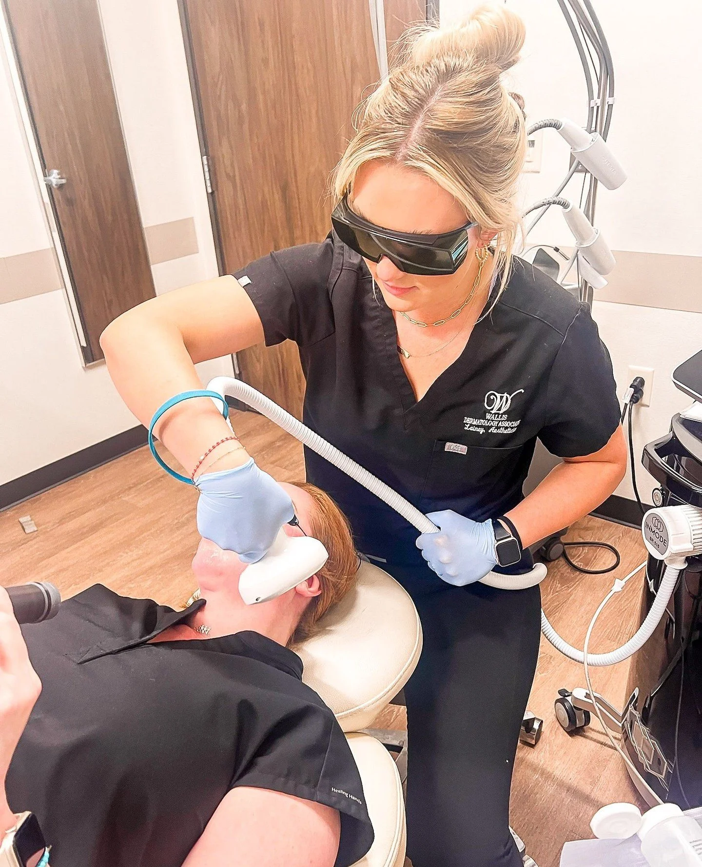 Brighten. Even. Refresh ✨⁠
⁠
IPL laser treatment is a go-to option for improving sun damage, redness, and uneven skin tone. By targeting discoloration beneath the skin&rsquo;s surface, IPL helps create a clearer, more even complexion with little down