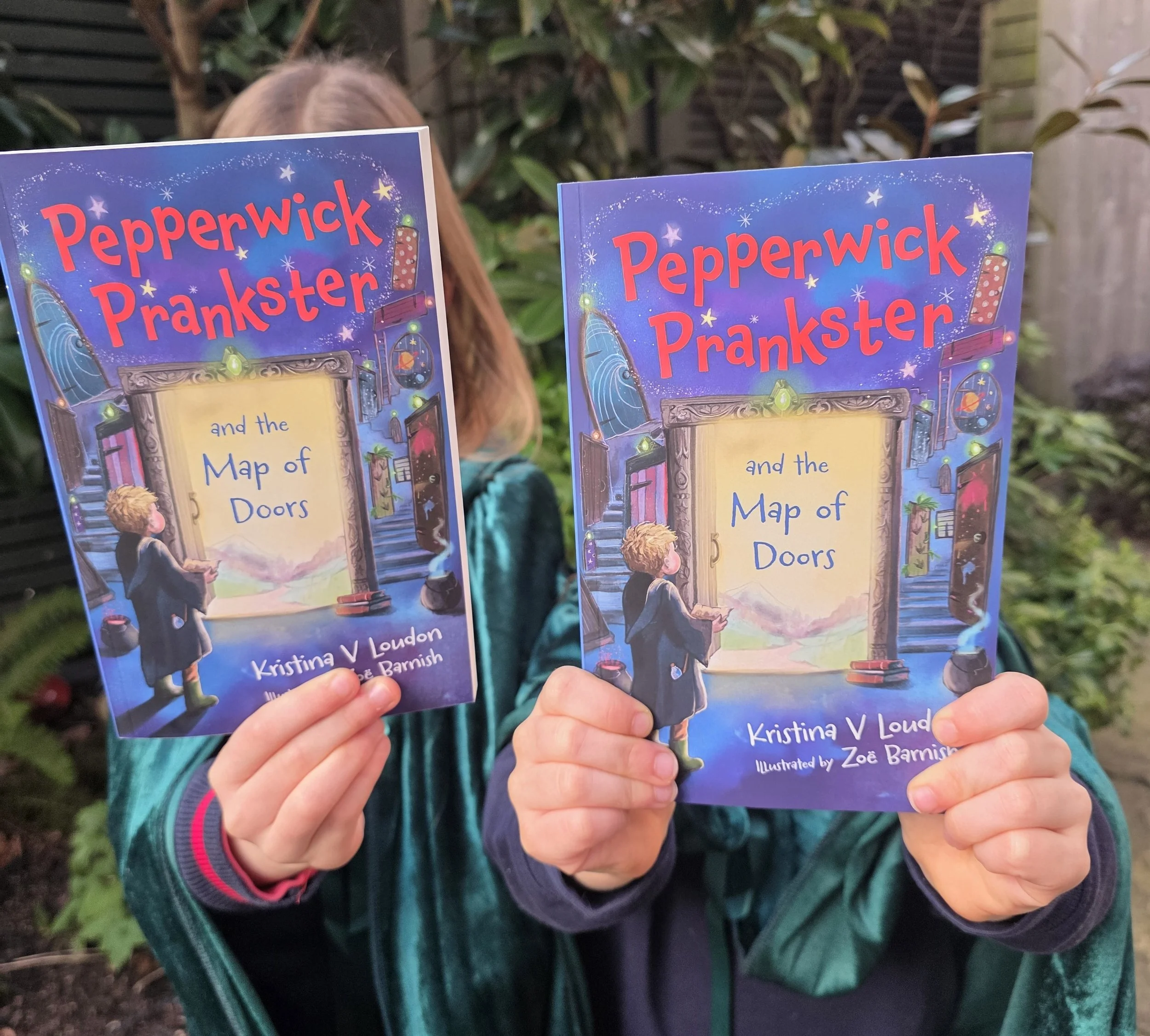 Pepperwick Prankster and the Map of Doors children's chapter book for readers aged 5-10