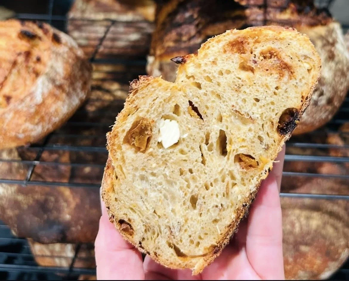 Smoked Peach & Feta Sourdough