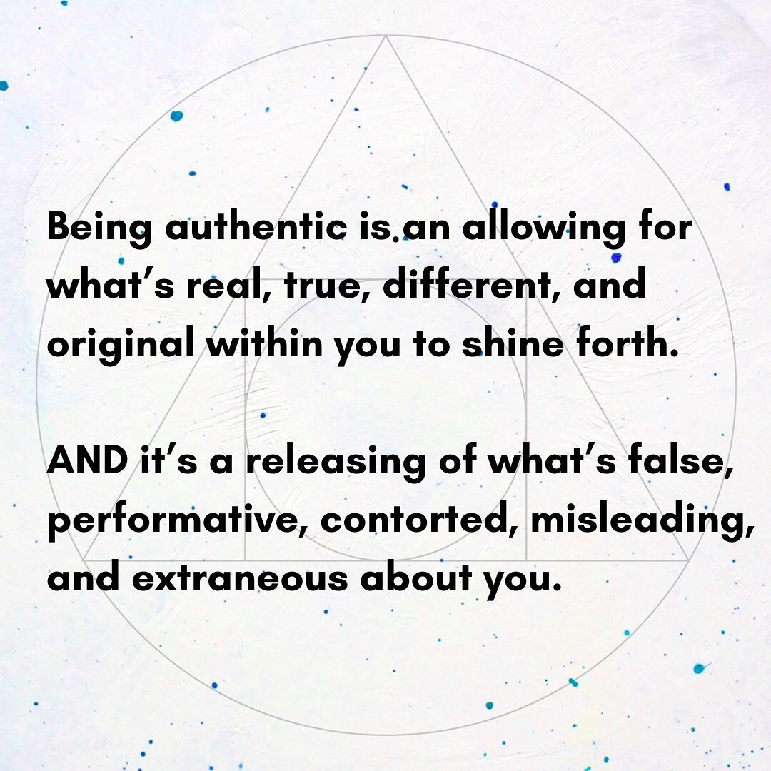 Living your truth is a softening&mdash;not a hardening&mdash;of the self. It&rsquo;s a yielding&mdash;not a flexing&mdash; of your muscles. It&rsquo;s an evolution and a blossoming&mdash;not a cementing&mdash;of the self.

Being authentic is an allow