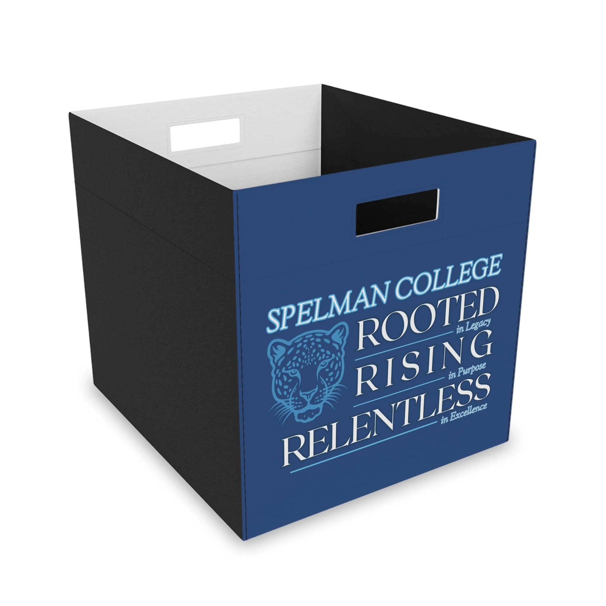 Spelman College Legacy Felt Storage Box
