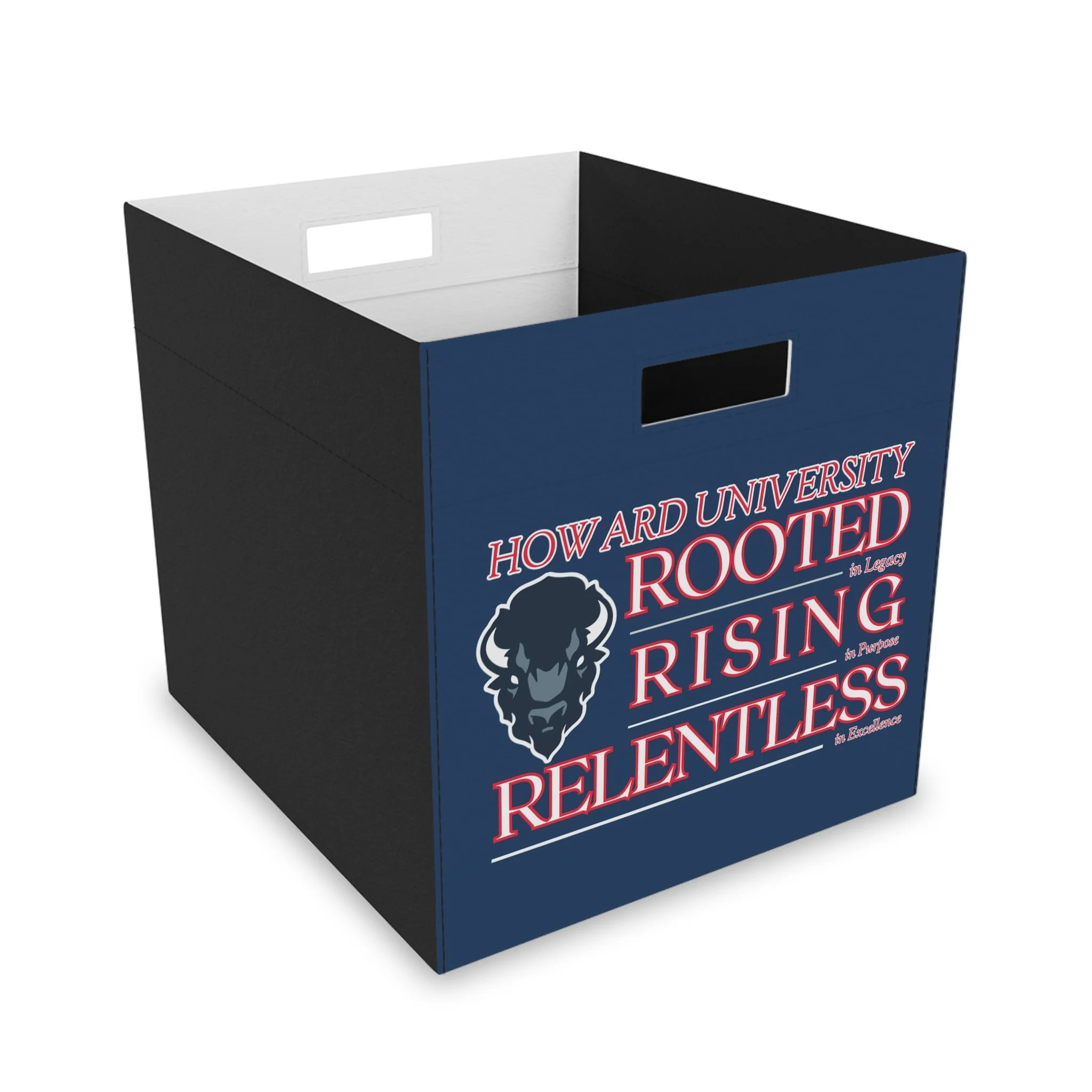 Howard University Legacy Felt Storage Box