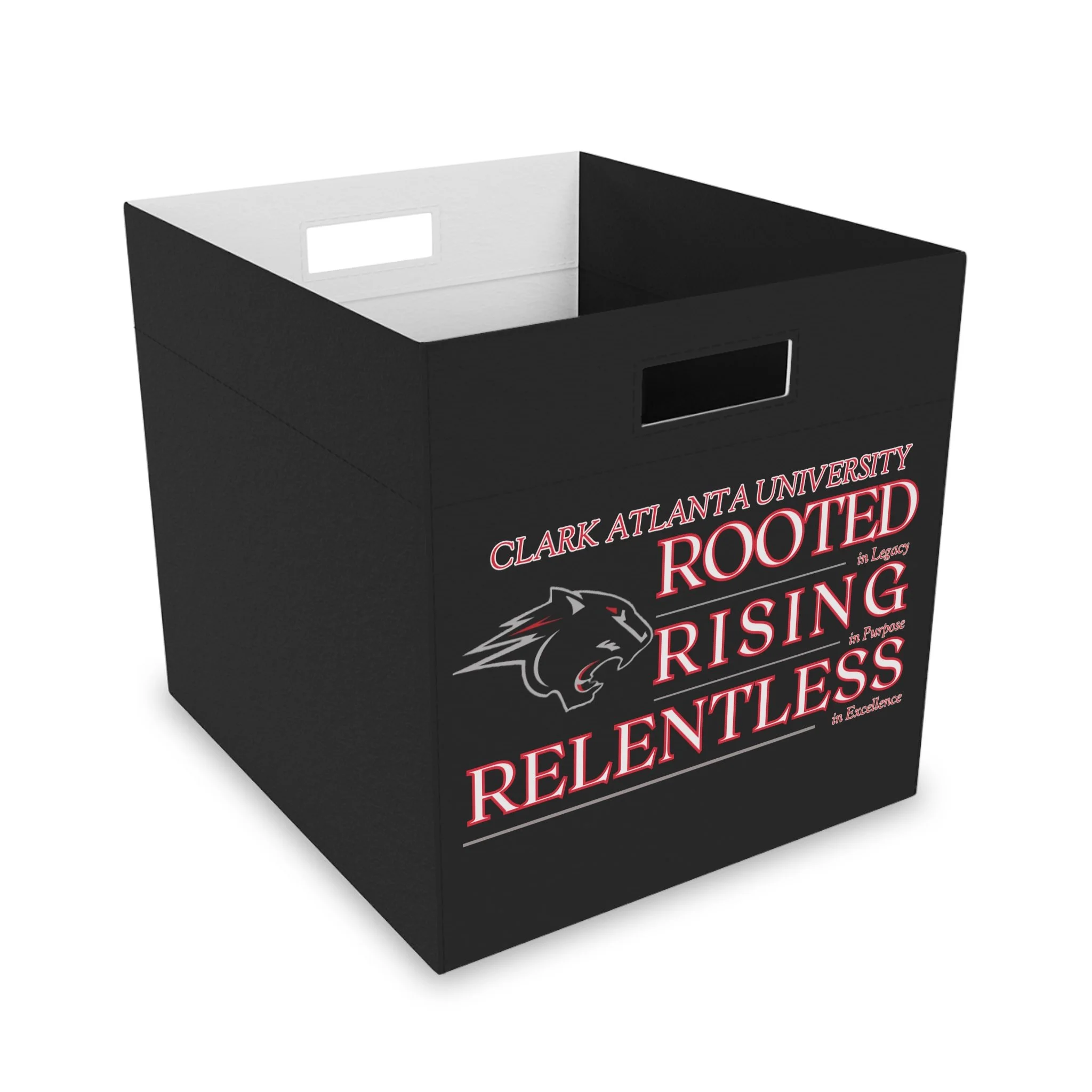 Clark Atlanta University Legacy Felt Storage Box
