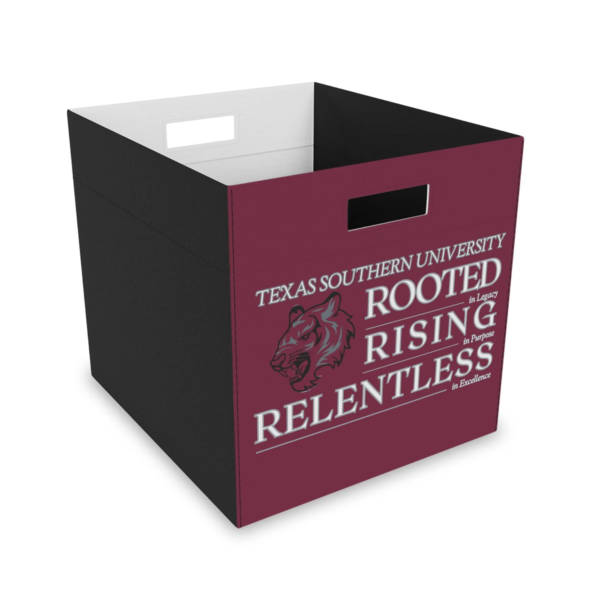 Texas Southern University Legacy Felt Storage Box