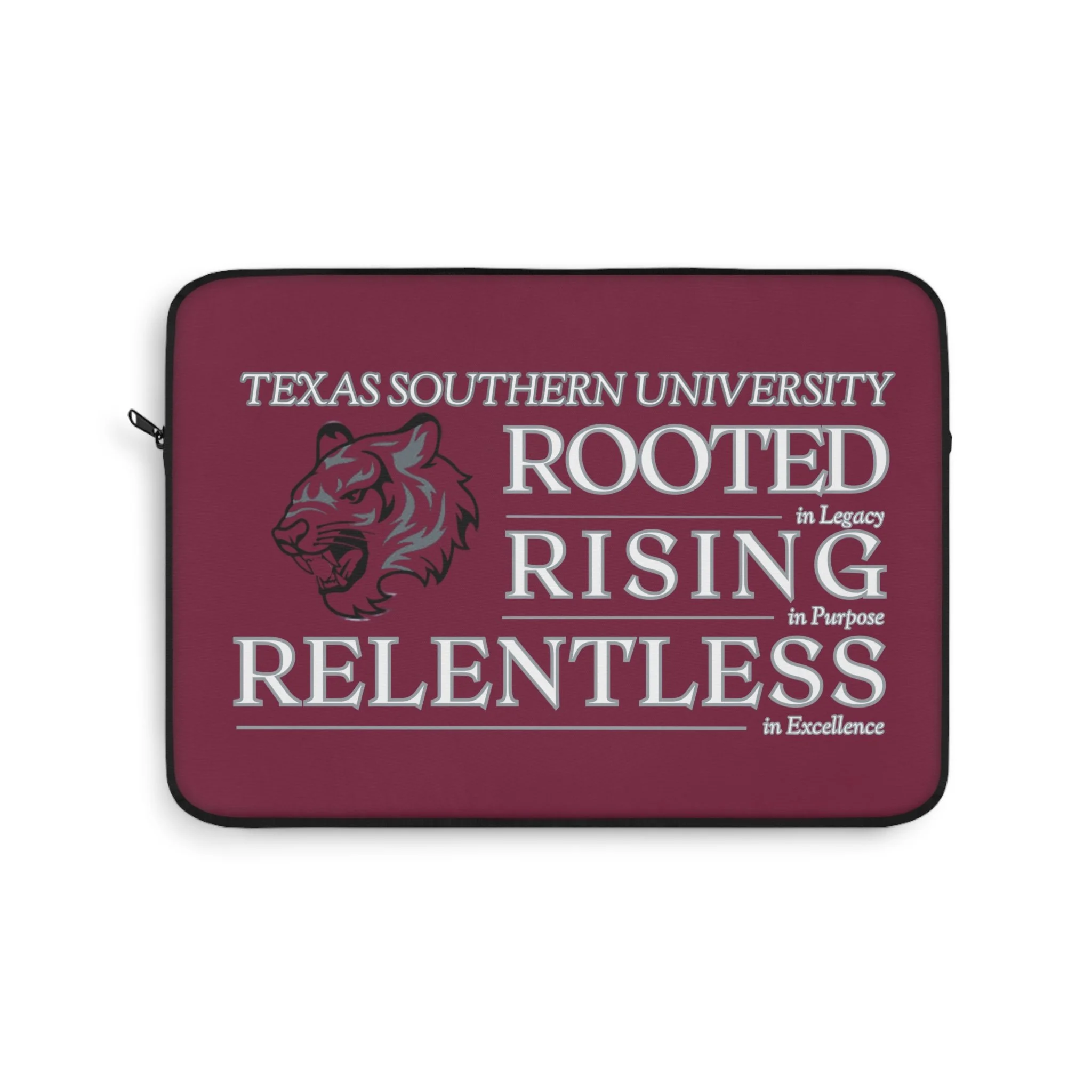 ROOTED.RISING.RELENTLESS- TSU Laptop Sleeve