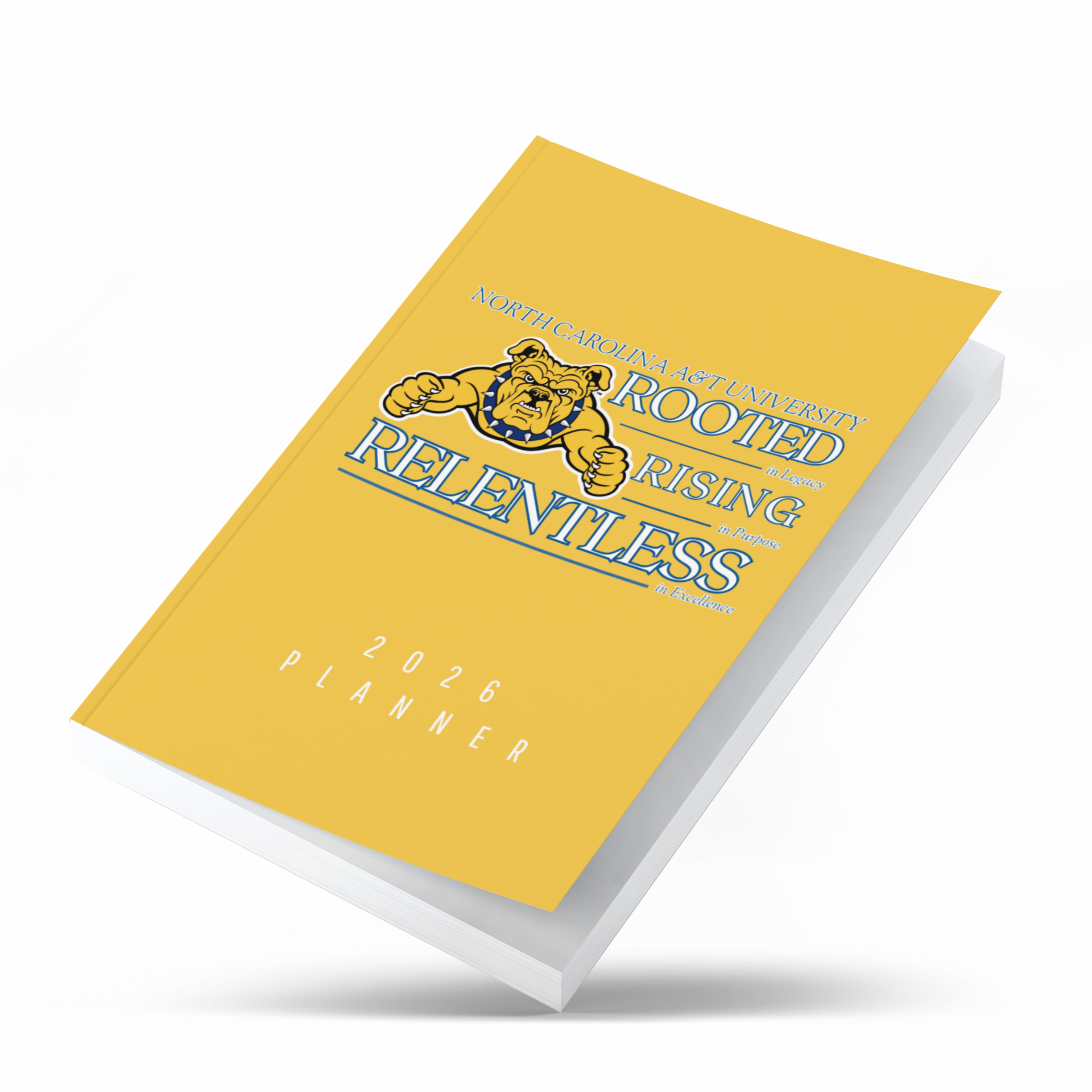 ROOTED. RISING. RELENTLESS- 2026 Planner (North Carolina A&T University)