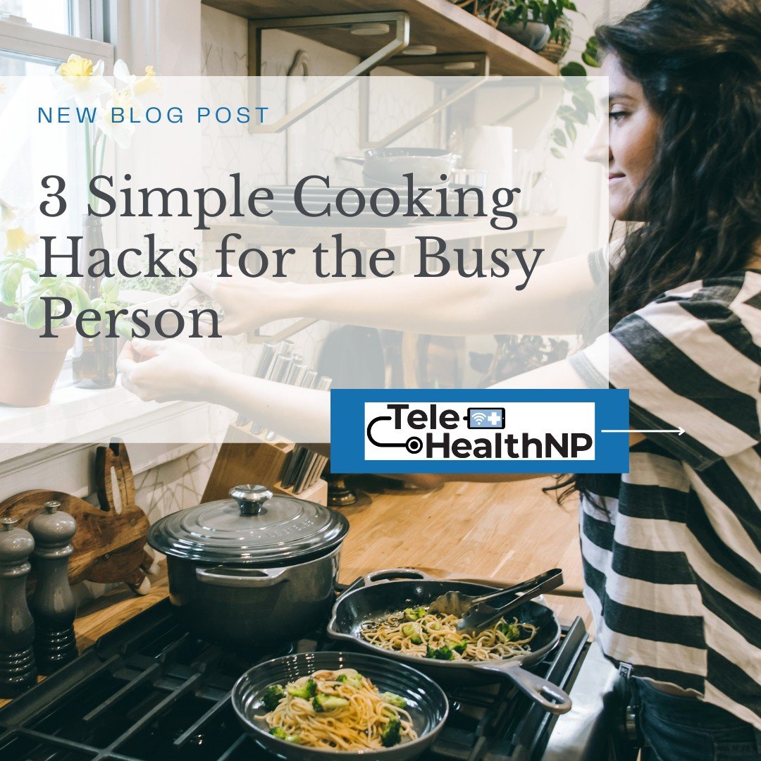 It can be hard to keep up with all aspects of a healthy lifestyle from maintaining an exercise routine and making healthy meals, all while keeping up with your job, family, and friends. Take the pressure off with three convenient cooking hacks that m