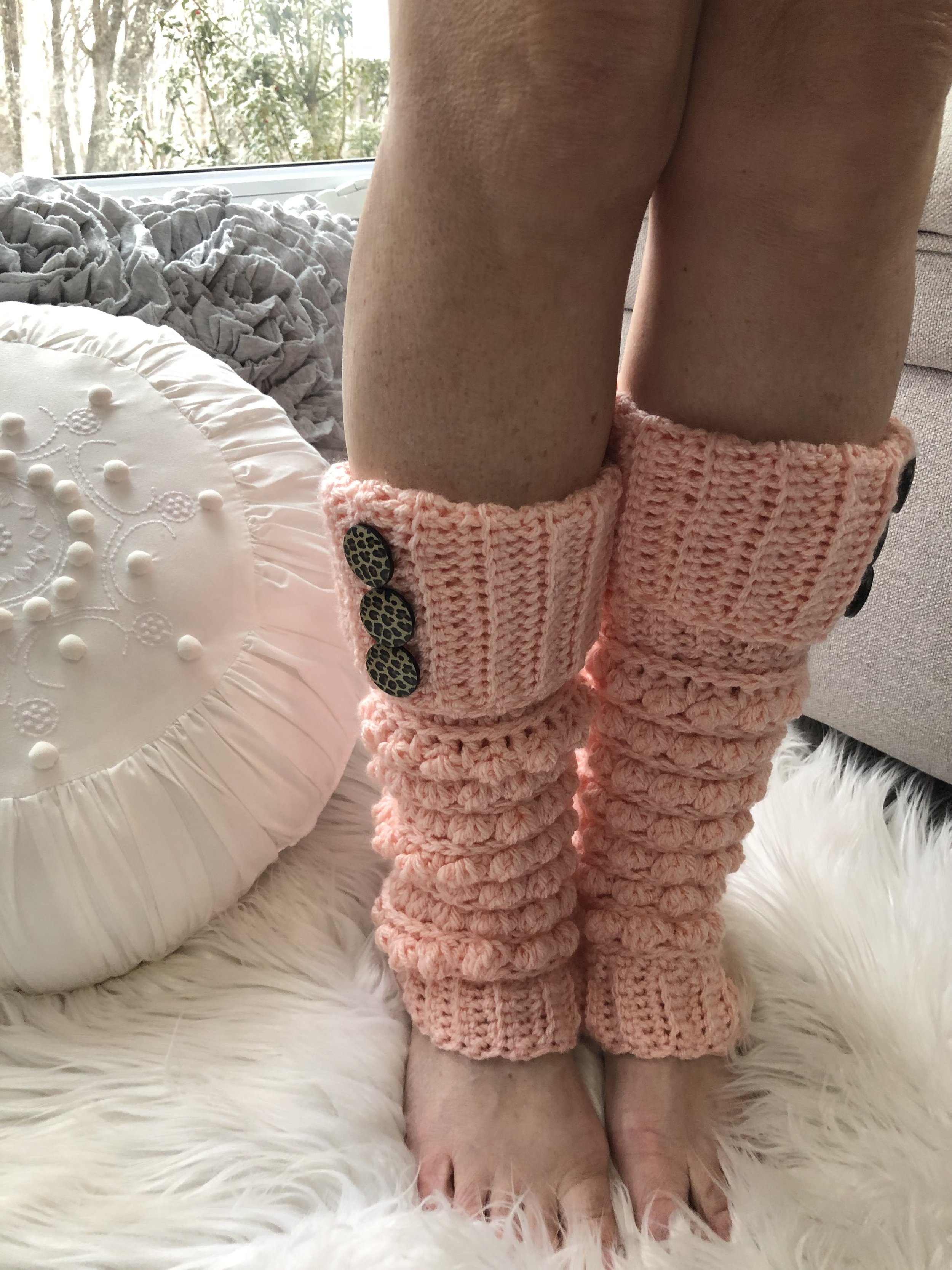 Faux Knit Cable Leg Warmer Pattern — tlcrochet