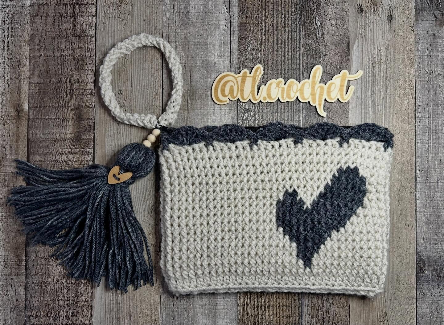 the Wonky Heart Pouch with BONUS Paw Print Crochet Pattern has been released in all 3 of my shops! 
You get to take 70% off for the next 24 hours + 50% all my other patterns. 
Be sure to checkout my website tlcrochet.com for some other freebie patter