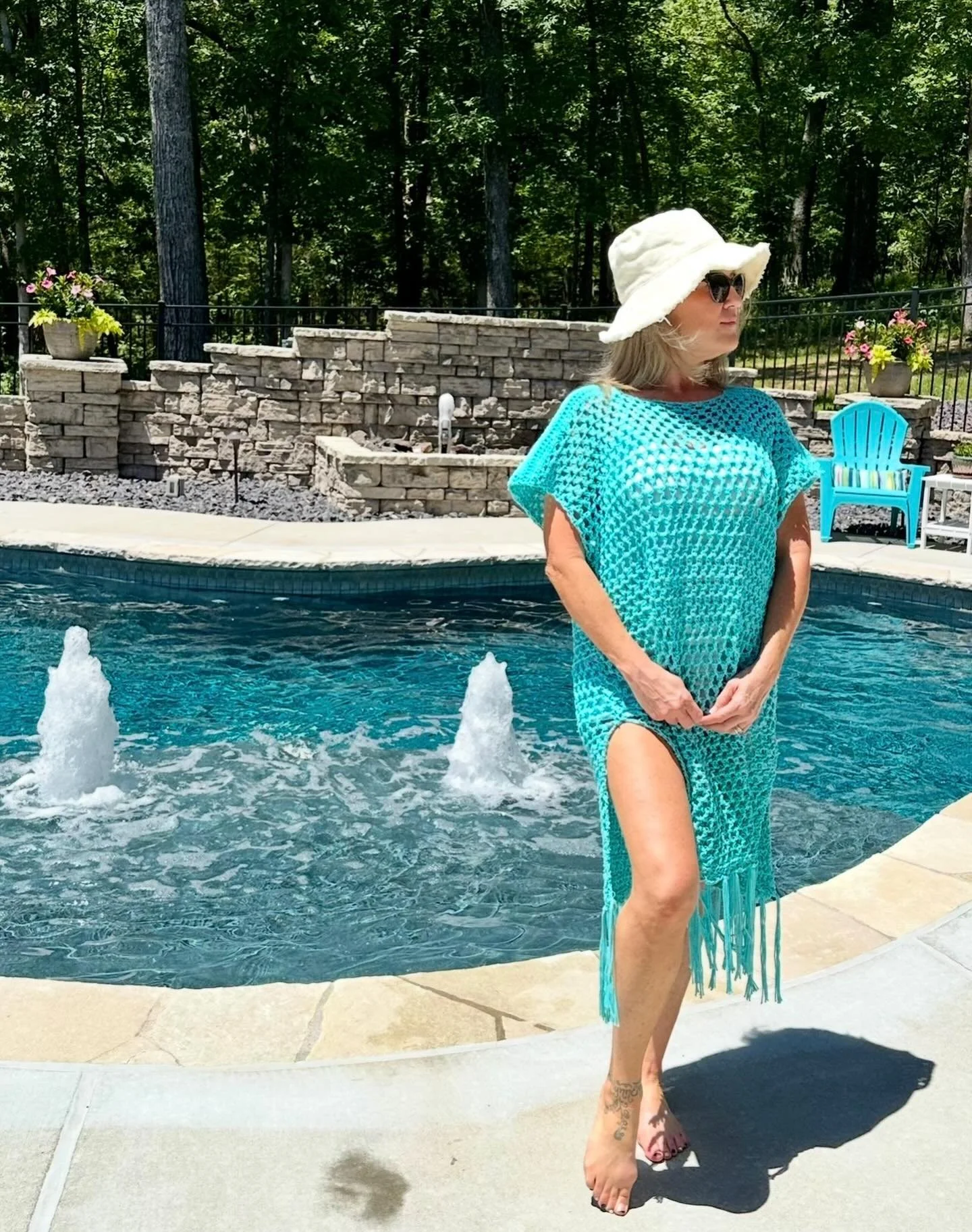 Have you made the Shoreline Swim Cover yet?
Let&rsquo;s see those beauties&mdash;post in your stories and tag me so I can share them. 
If you haven&rsquo;t made one yet, go grab the pattern from one of my shops and you&rsquo;ll have it made by the we