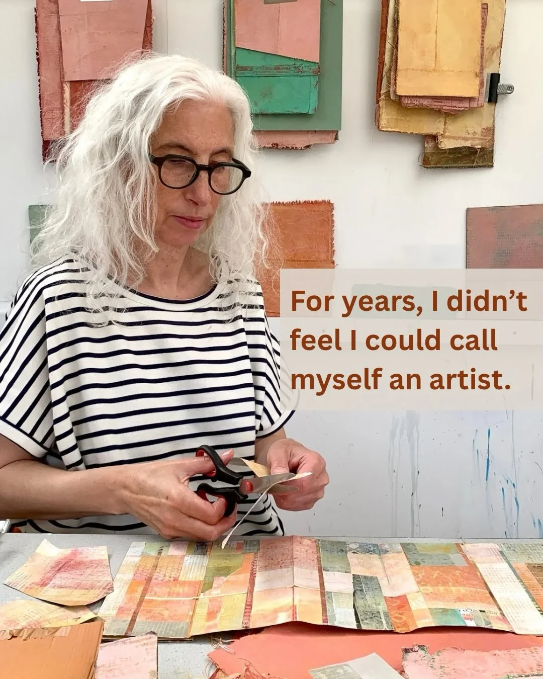 This carousel comes from reflections I&rsquo;ve been exploring more deeply in a new blog post about midlife, creativity and learning to claim the word artist.

There&rsquo;s a link in my bio if you&rsquo;d like to read more

#midlifecreativity #women