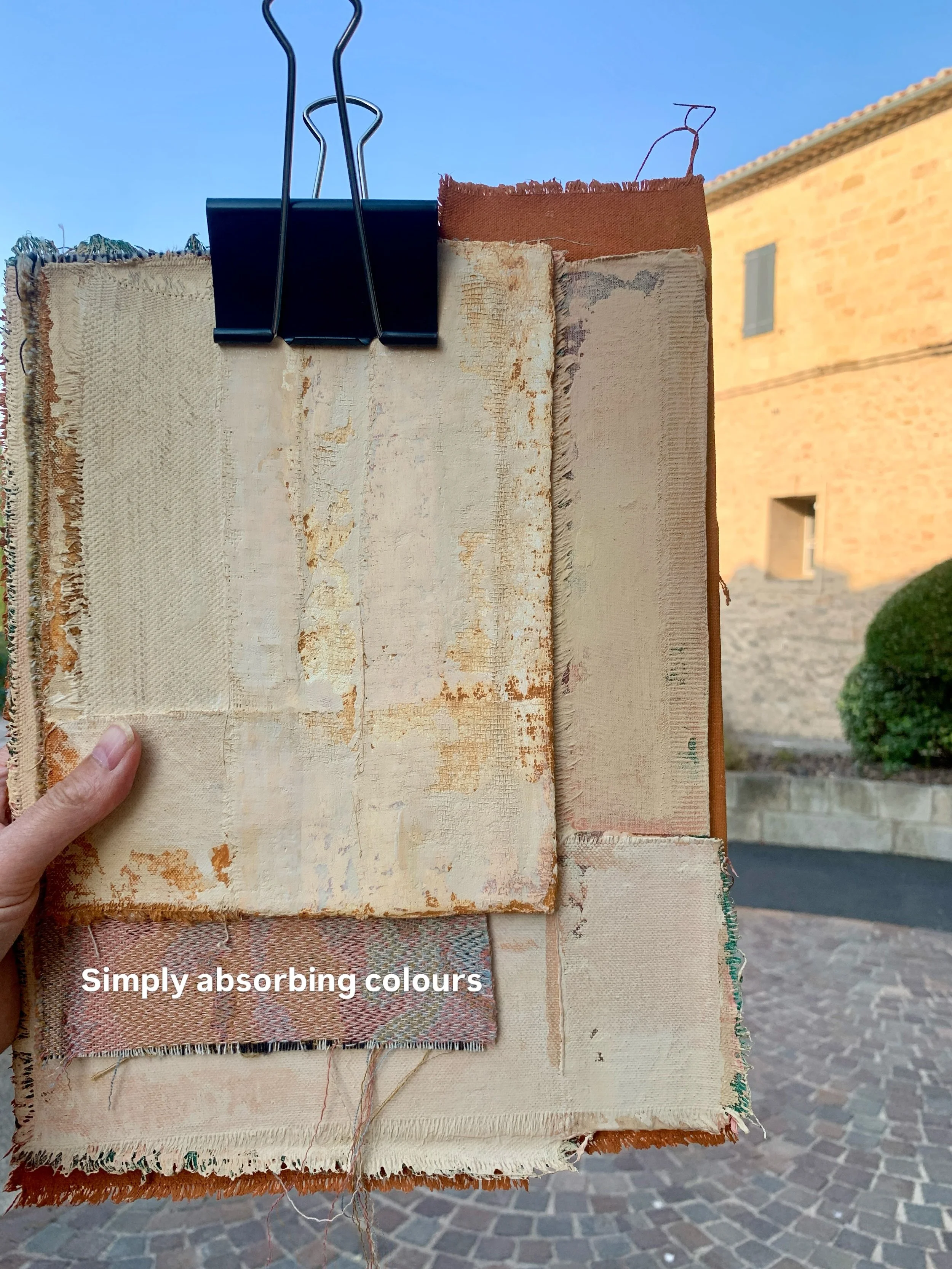 The colours of the South of France have found their way into my work for many years but the sense of connection with them seems to be deepening now. It&rsquo;s not really about translating what I see in a representational way but more about holding o