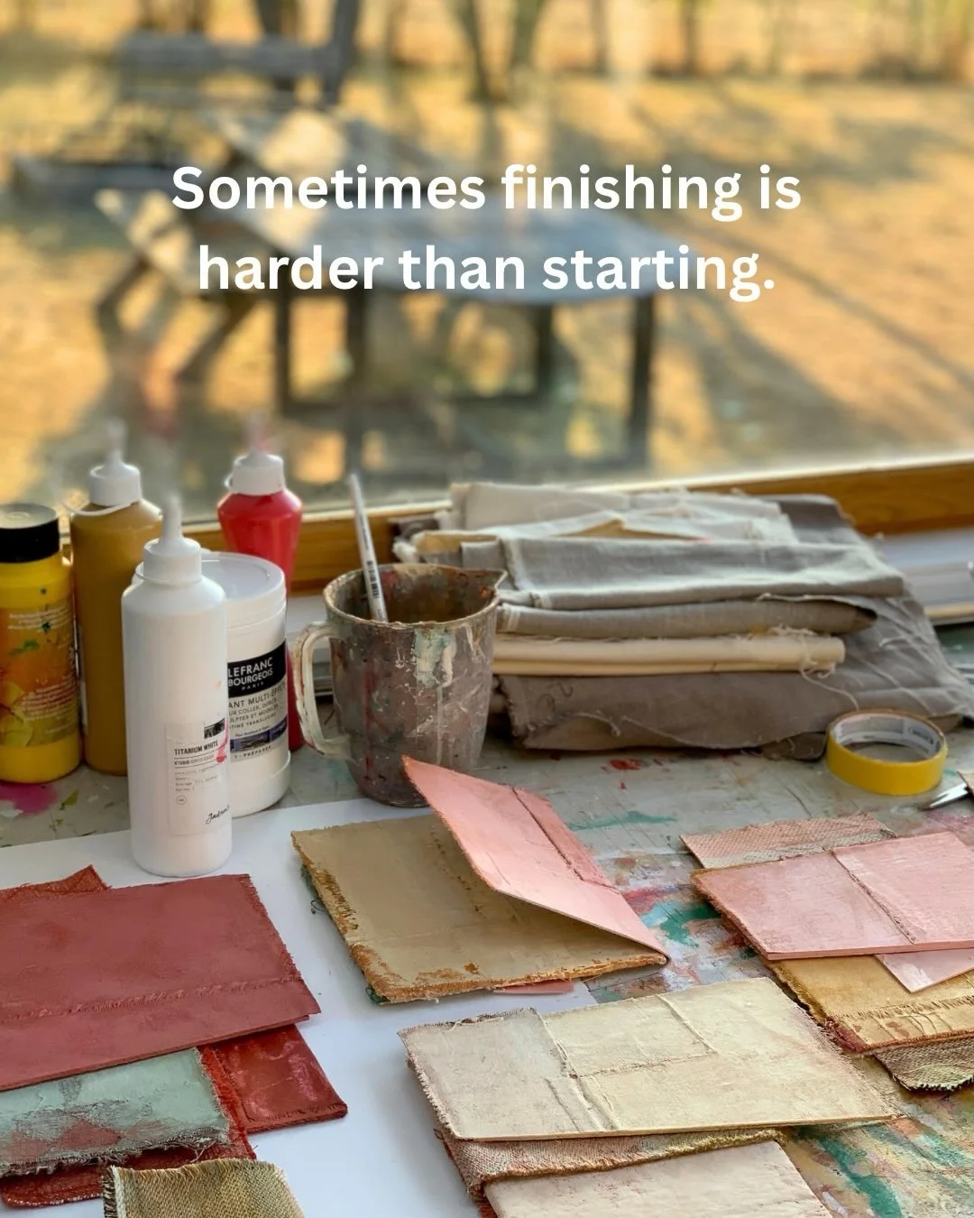 I&rsquo;ve been thinking a lot about why I find finishing harder than starting.

Two books have helped me recognise some of the resistance around completion: Seth Godin&rsquo;s The Practice and his thoughts around &ldquo;shipping the work&rdquo;, and