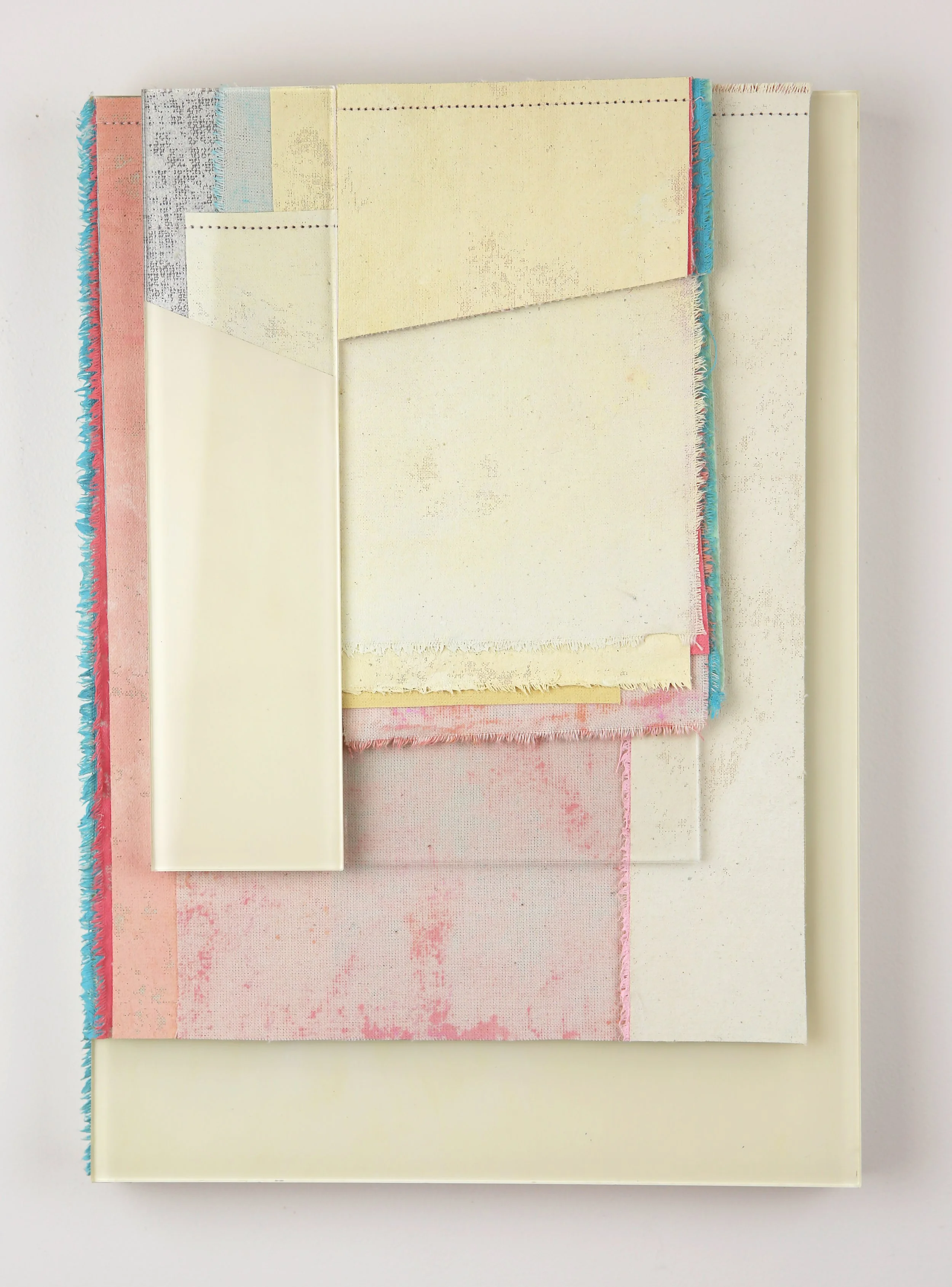 Where Light Waits 3: Acrylic, canvas, Perspex, MDF. 21x30cm
