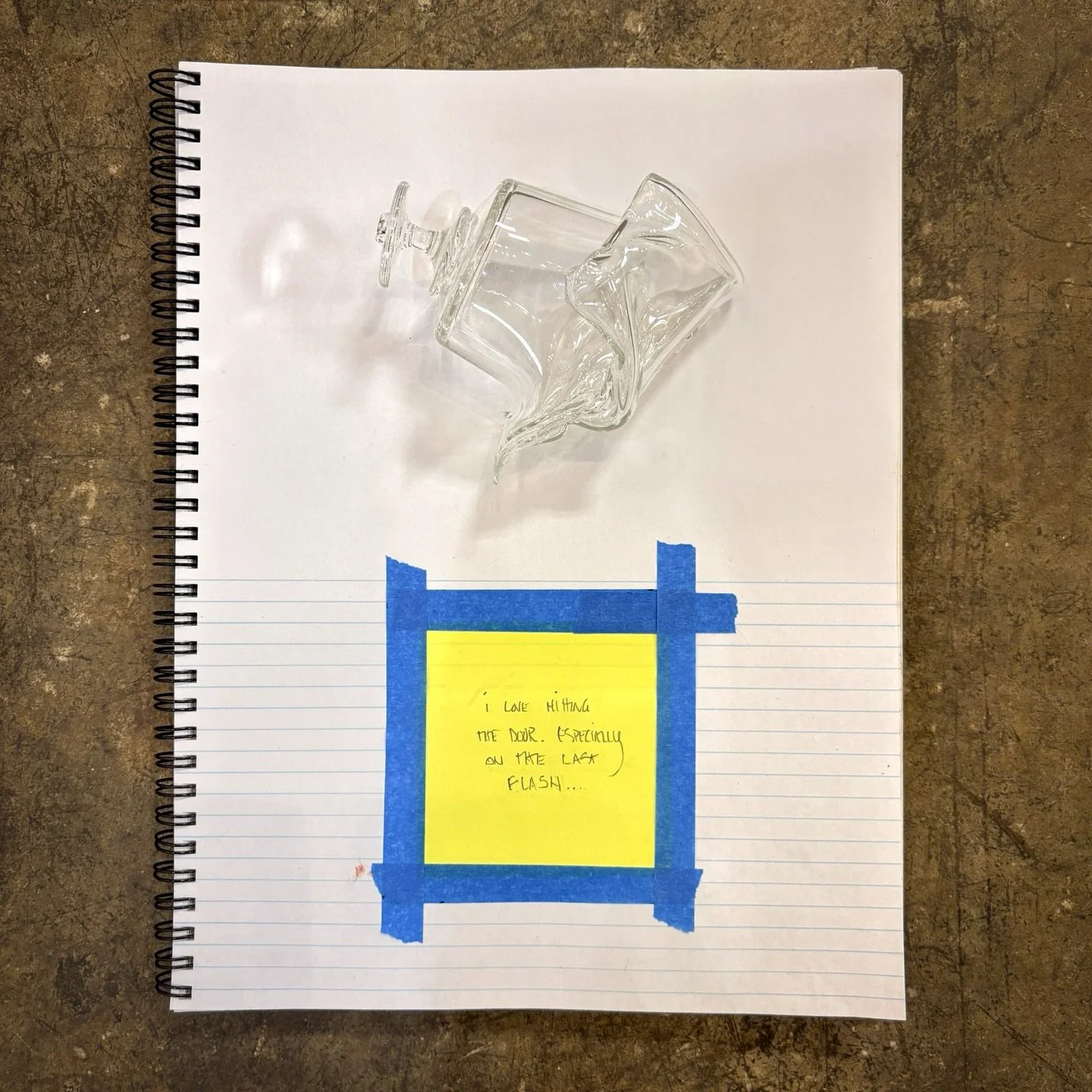 glass notes