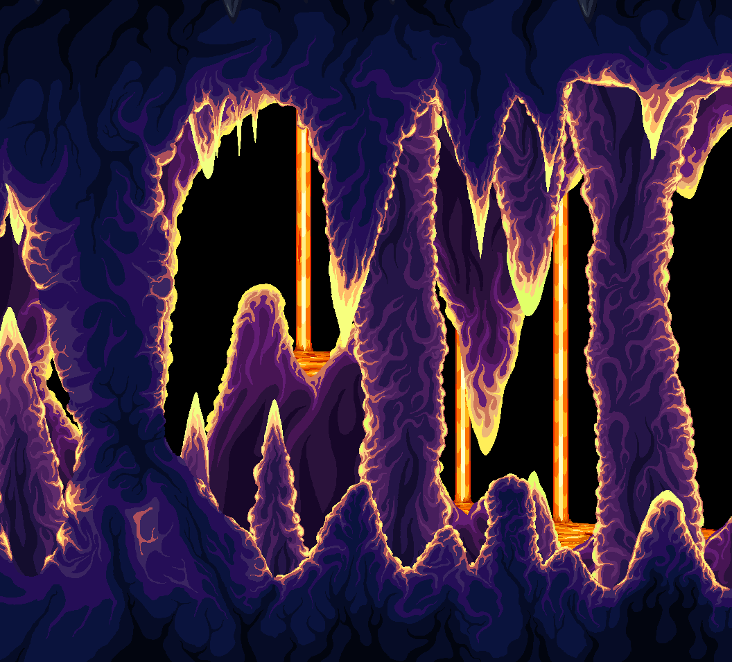 Lava Level Background