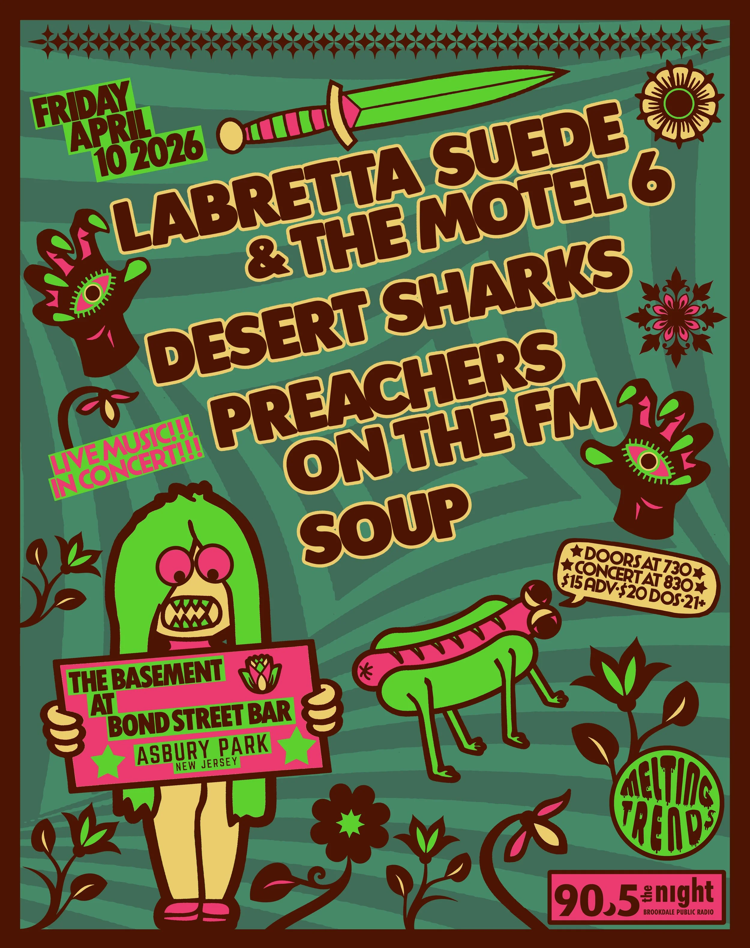 Desert Sharks with special guests