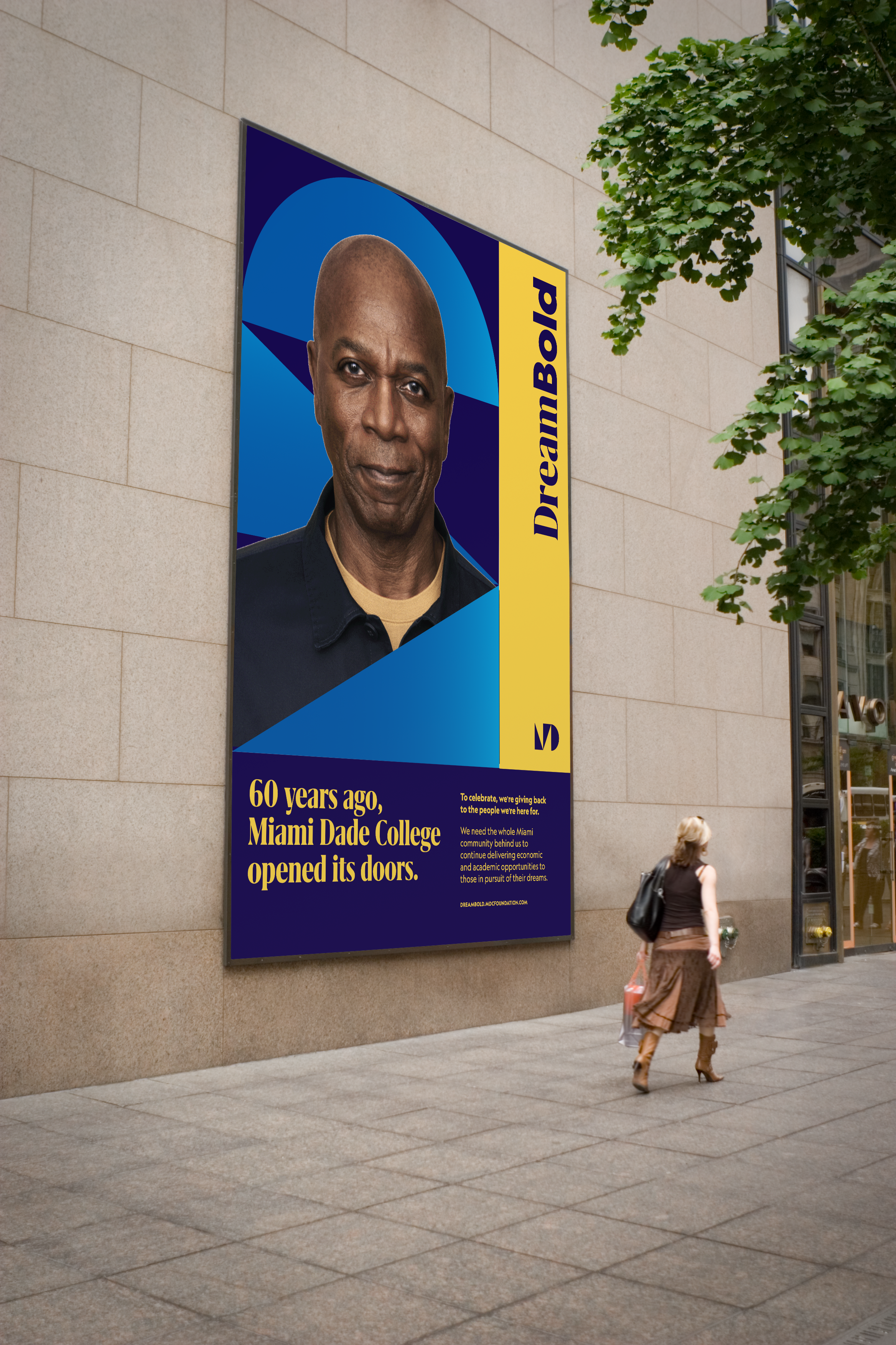 Street advertisement concept