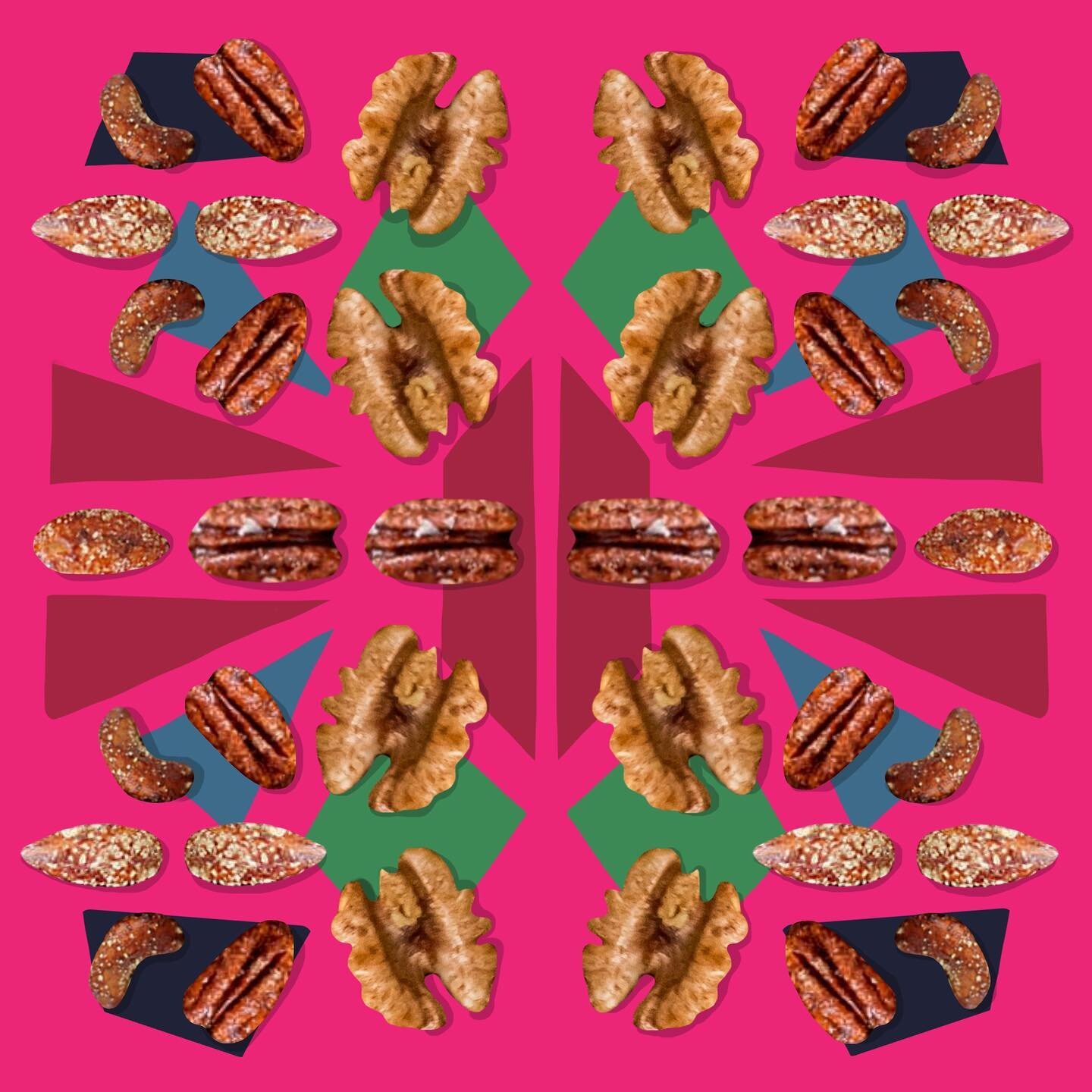 #socialdistancing got ya feeling nutty? 🤪 Take a break to make spiced nuts for yogurt, salad, or snacking. Recipe below adapted from @giadadelaurentiis. Experiment  with whatever seasoning you have in your pantry

Recipe:
- Pre-heat oven to 250 degr