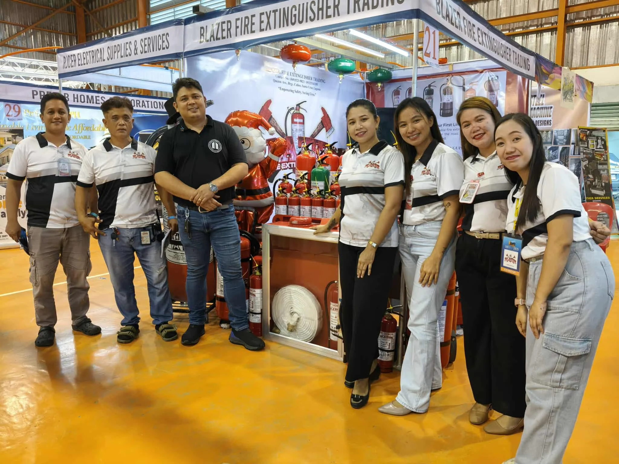 Blazer Fire Extinguisher Showcases Fire-Safety Solutions at LACBEX 2025