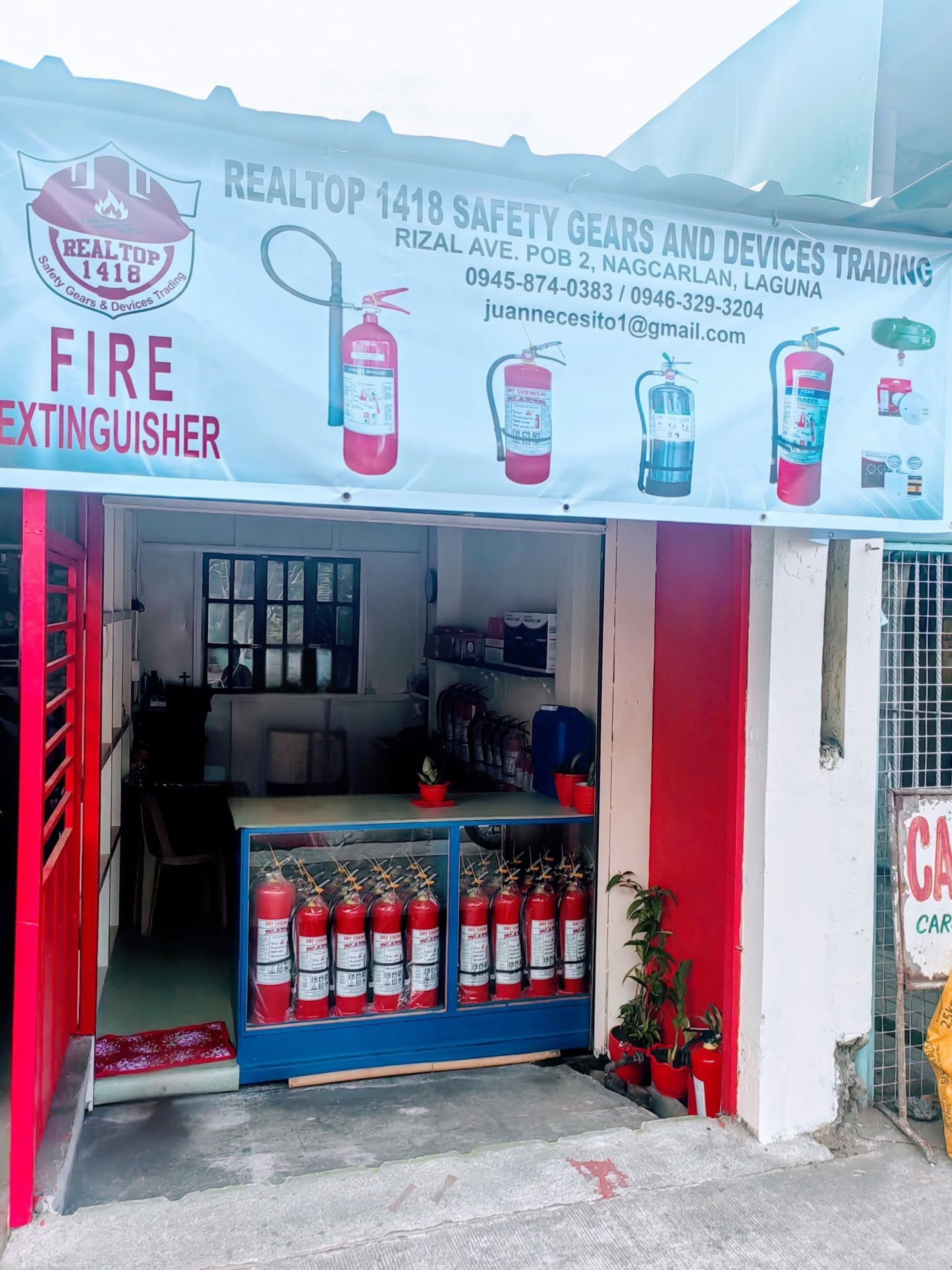 Blazer Fire Extinguisher store - Nagcarlan branch