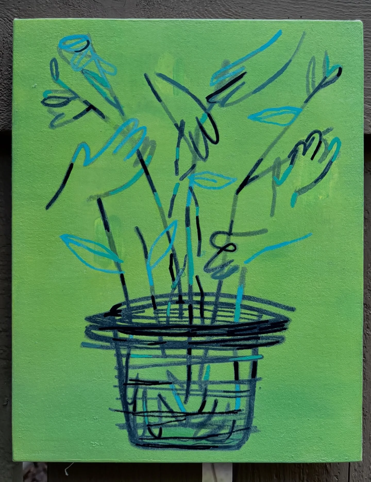 Tending to the Fragile 
11&rdquo; x 14&rdquo; &mdash; 2025