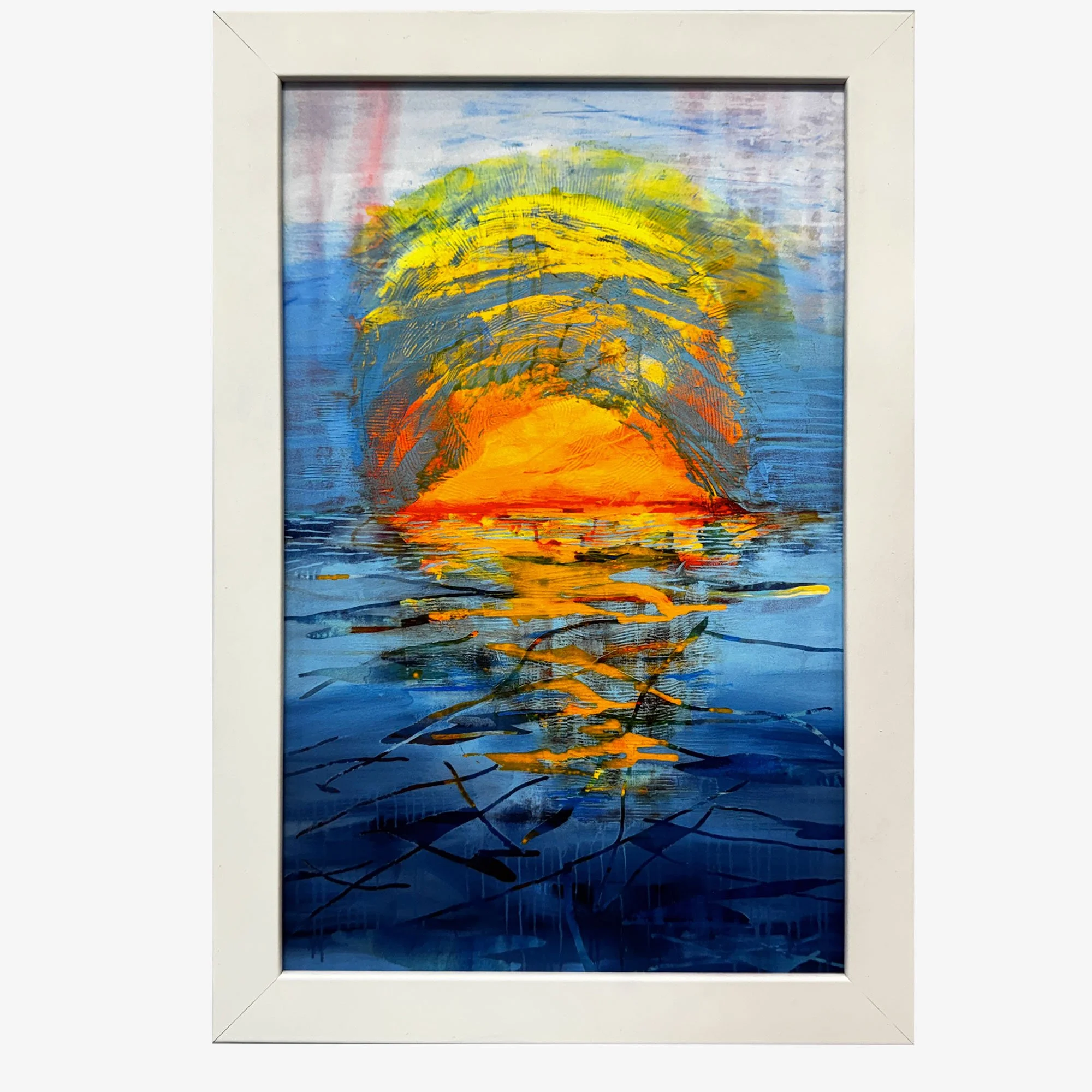 Sunrise Medicine 9 framed print