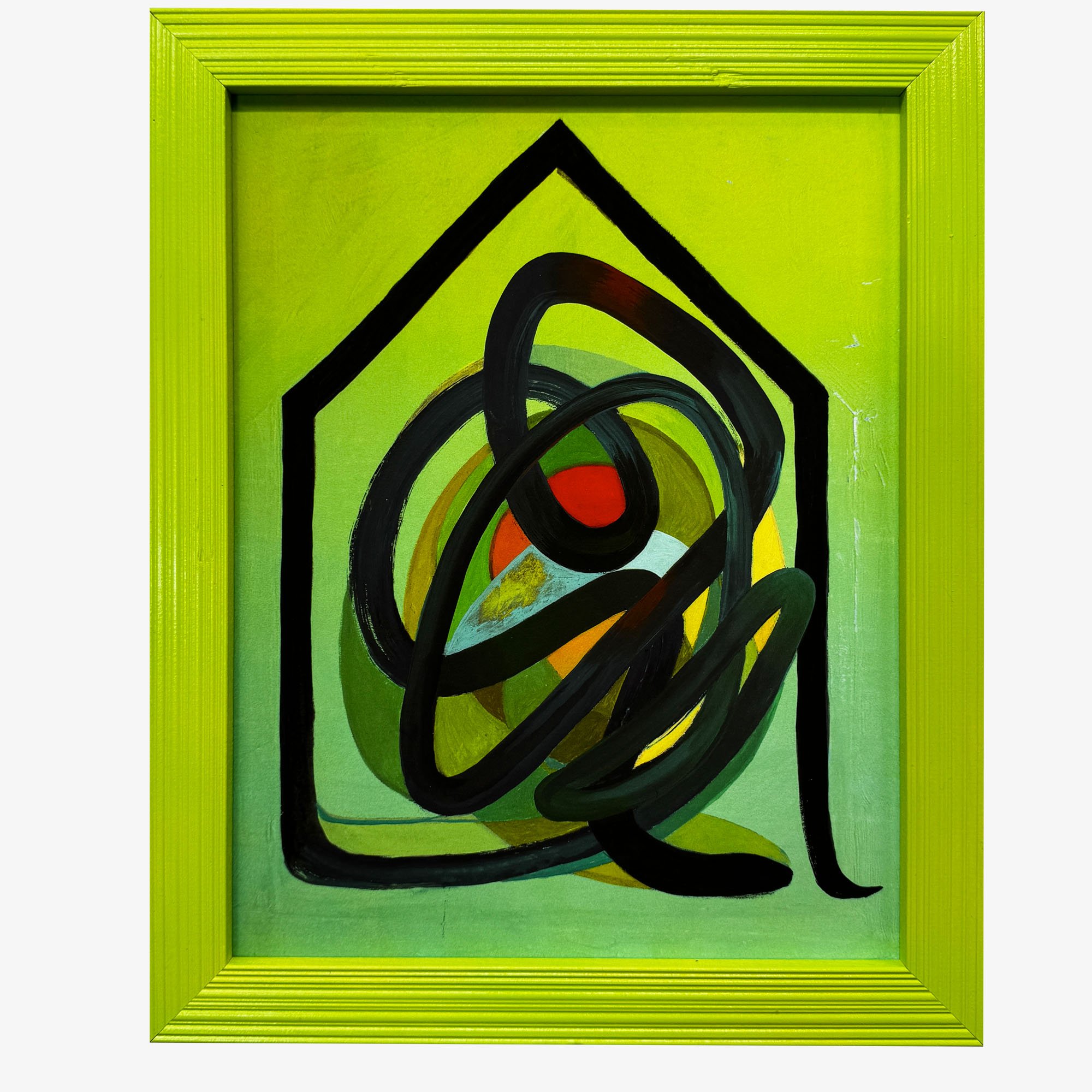 Householder 1 framed print