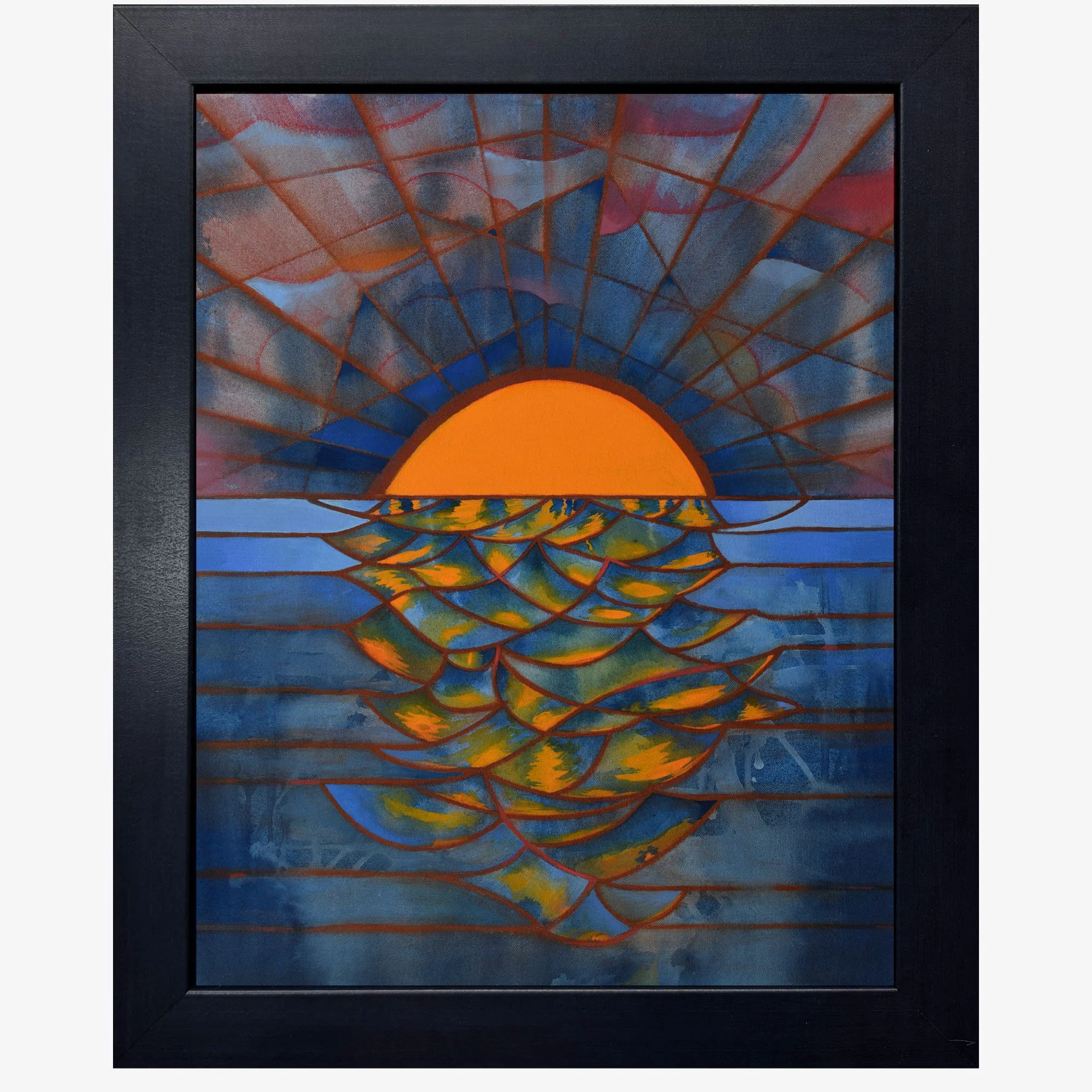 Sunrise Medicine 8 framed print
